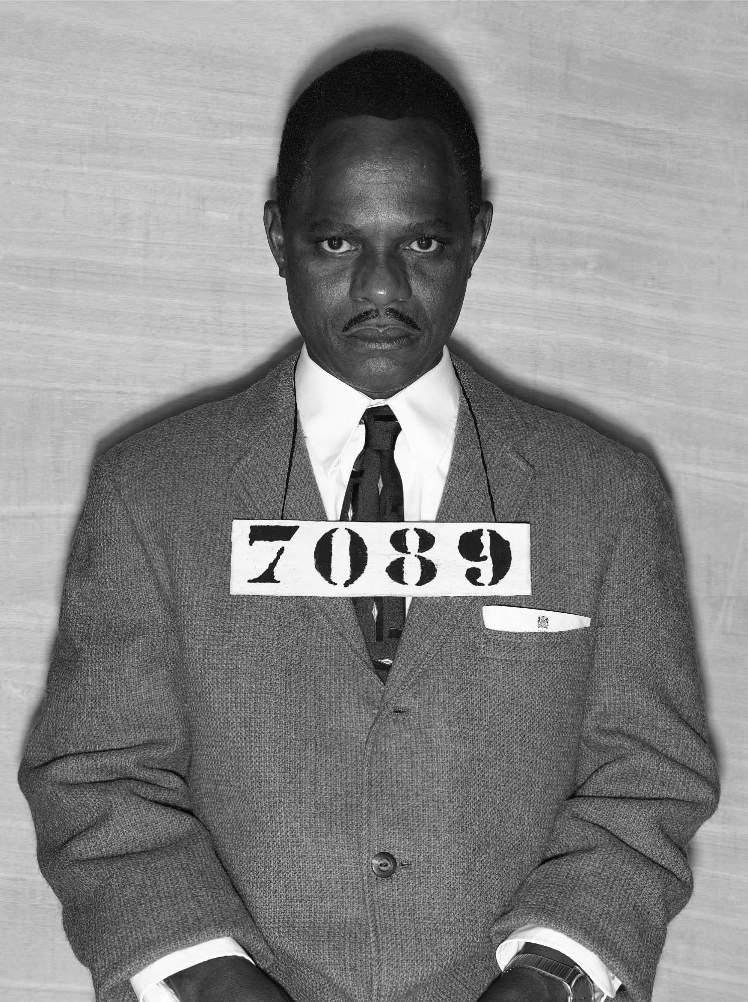 Samuel Fosso From the series 'African Spirits' L_002783 (M.L. King/FBI), 2008 Ilford Fiberbased Glossy Paper 69 5/16" x 51 3/16" (176 x 130 cm) Edition of 5 plus 2 artist's proofs High-Resolution Image