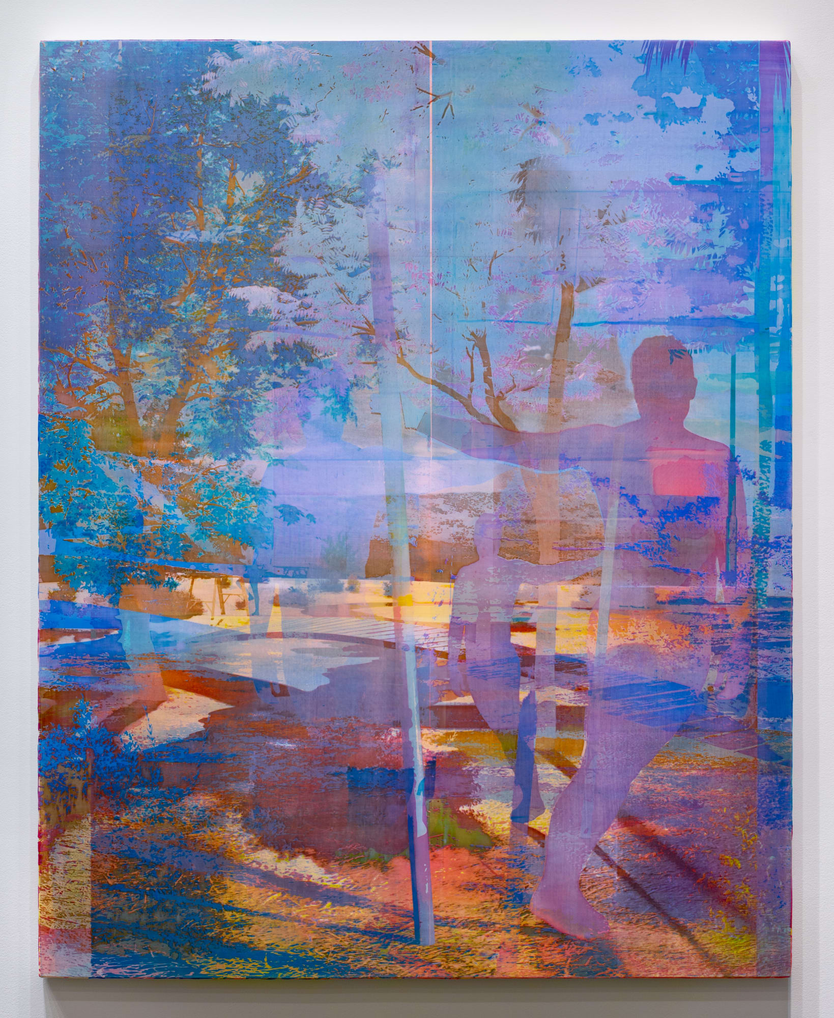 Zoe Walsh Rule and Energy, 2025 Acrylic on Canvas-Wrapped Panel 60" x 48" x 1 3/4" (152 x 122 x 4 cm) High-Resolution Image