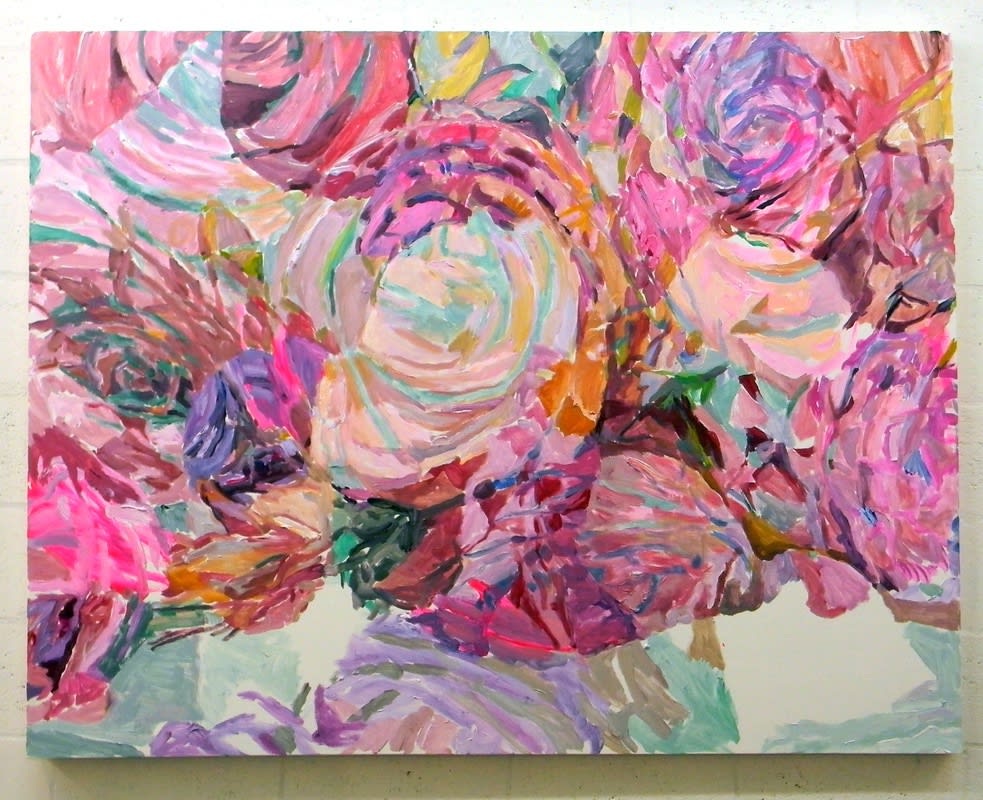 Flores Violeta e Verdes, 2017