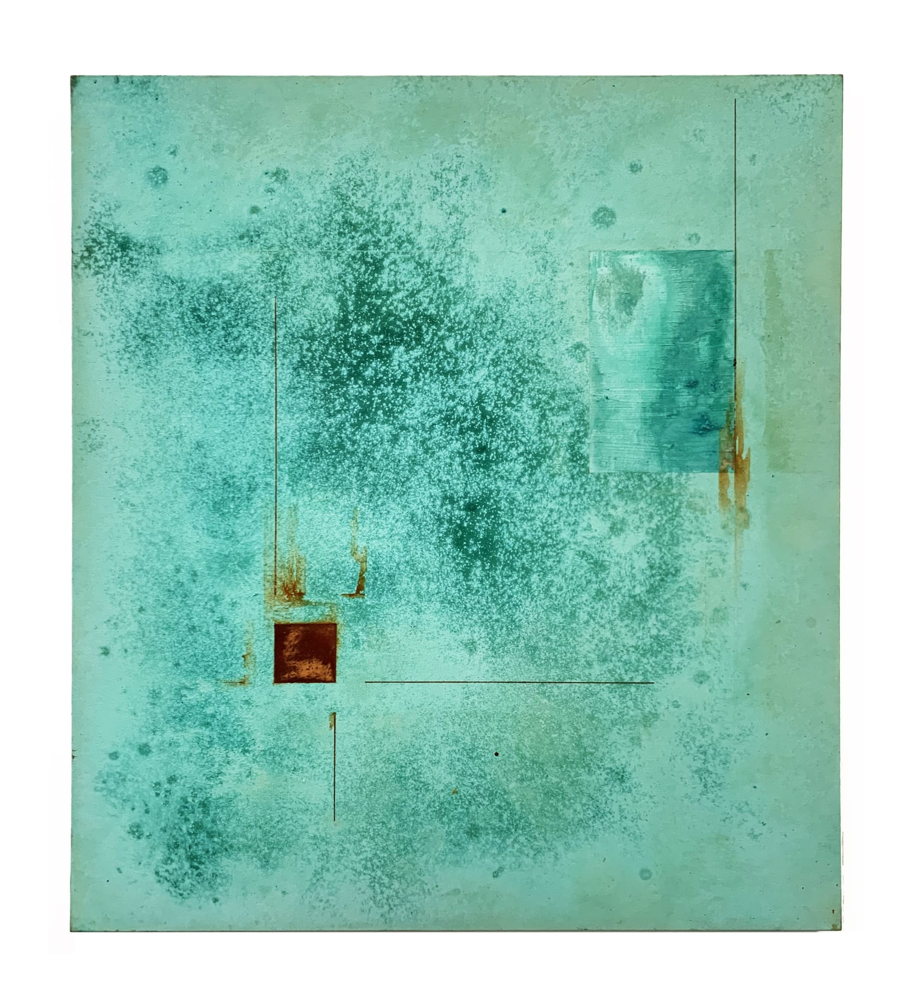 Duas janelas, uma aberta 2019 140 x 125 cm