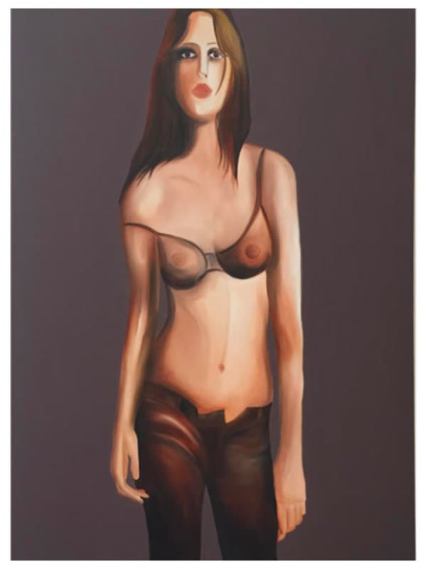 Lourdes Colombo, Menina com calça marrom, 2017