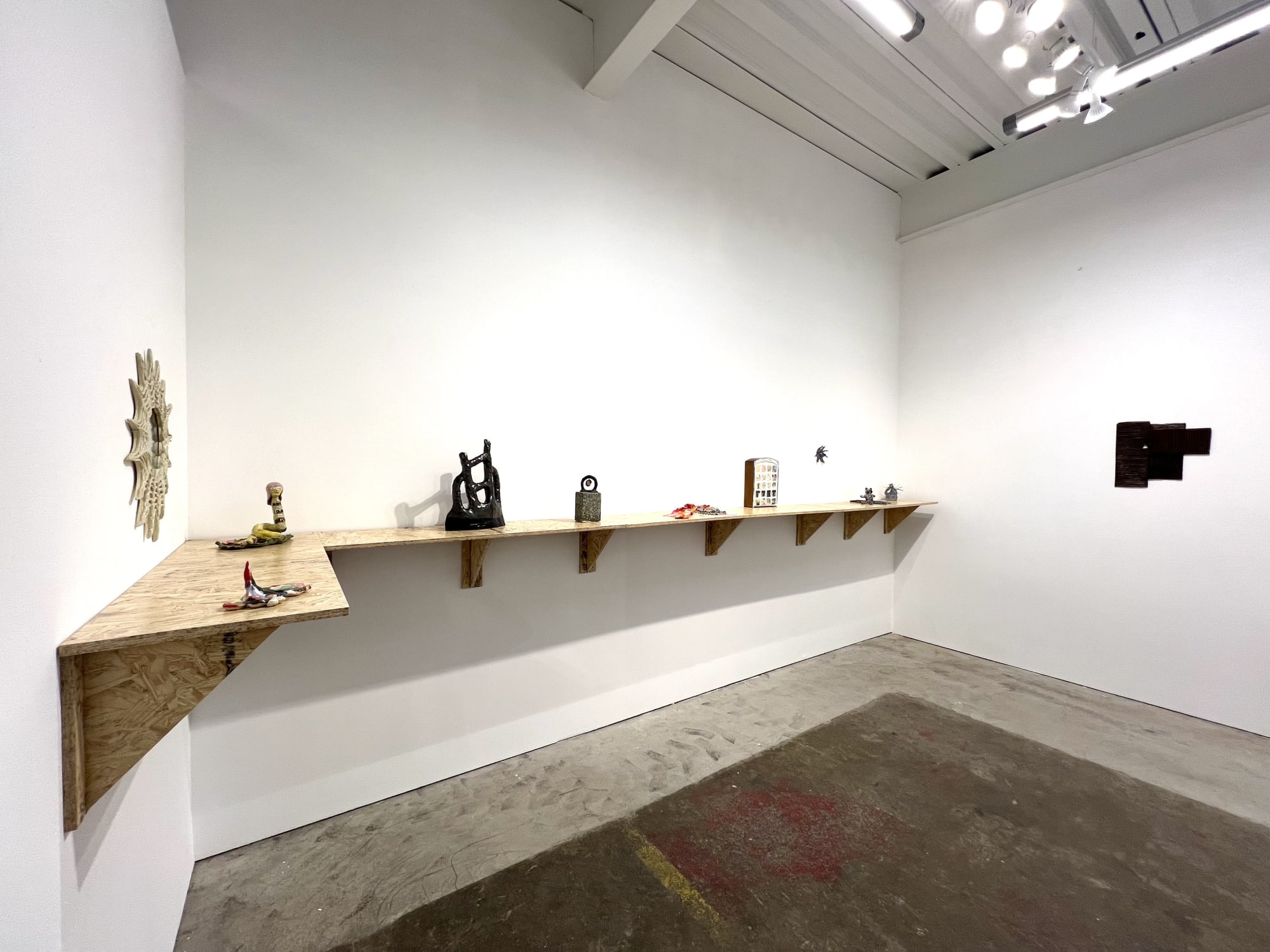 "Hands Like Sponges," a group show curated by Dana Hemenway in our Project Space