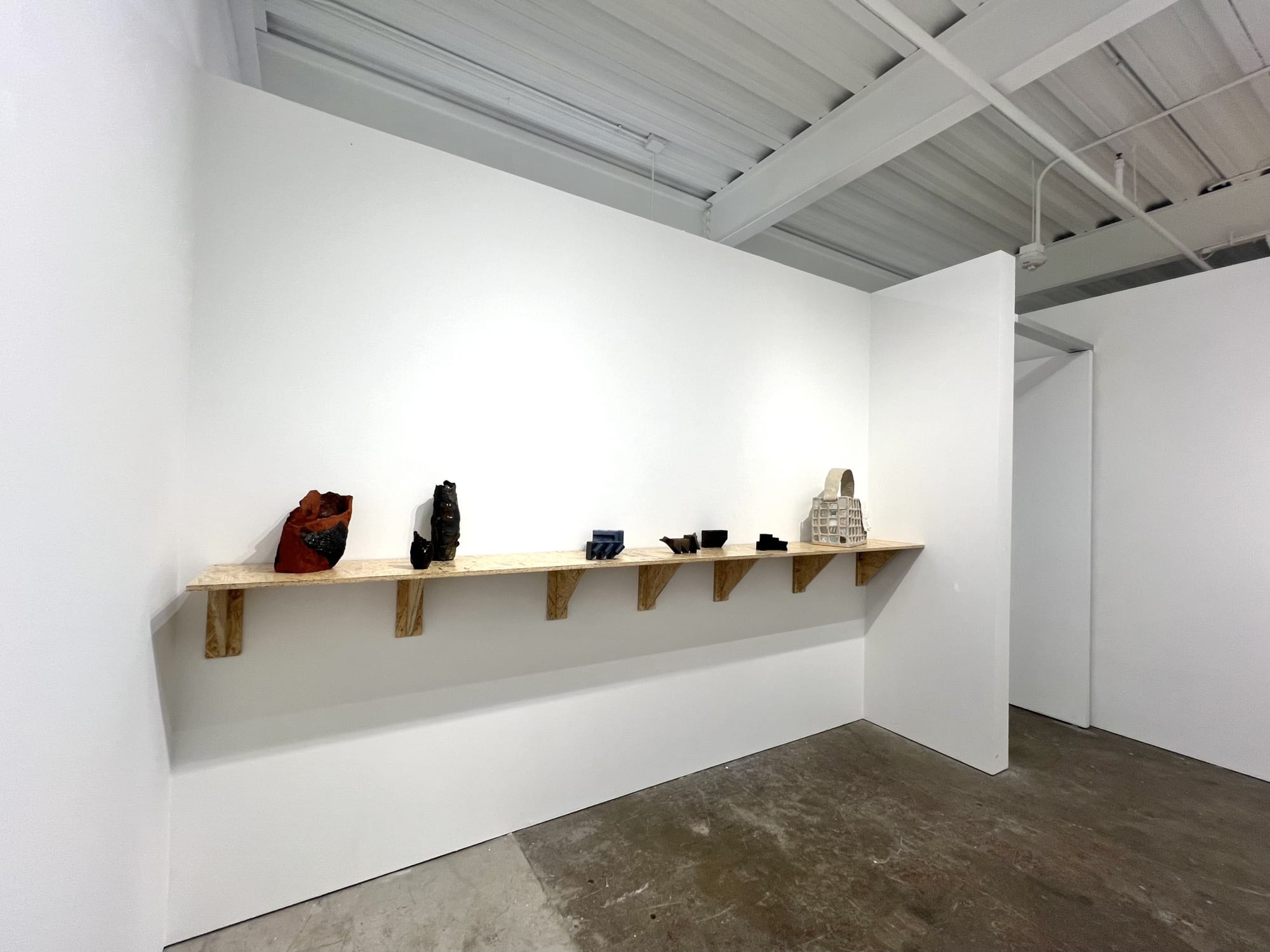 "Hands Like Sponges," a group show curated by Dana Hemenway in our Project Space