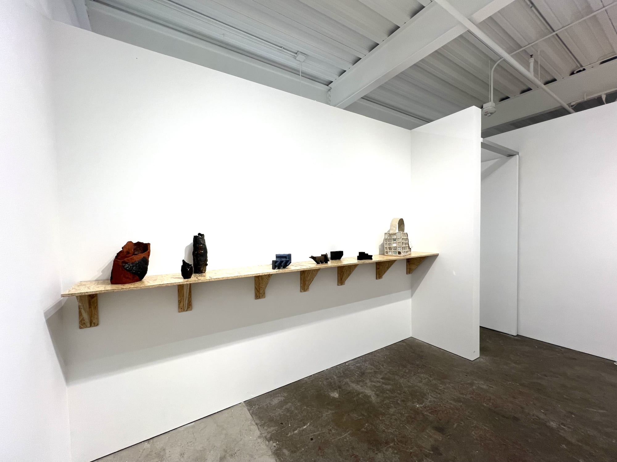 "Hands Like Sponges," a group show curated by Dana Hemenway in our Project Space