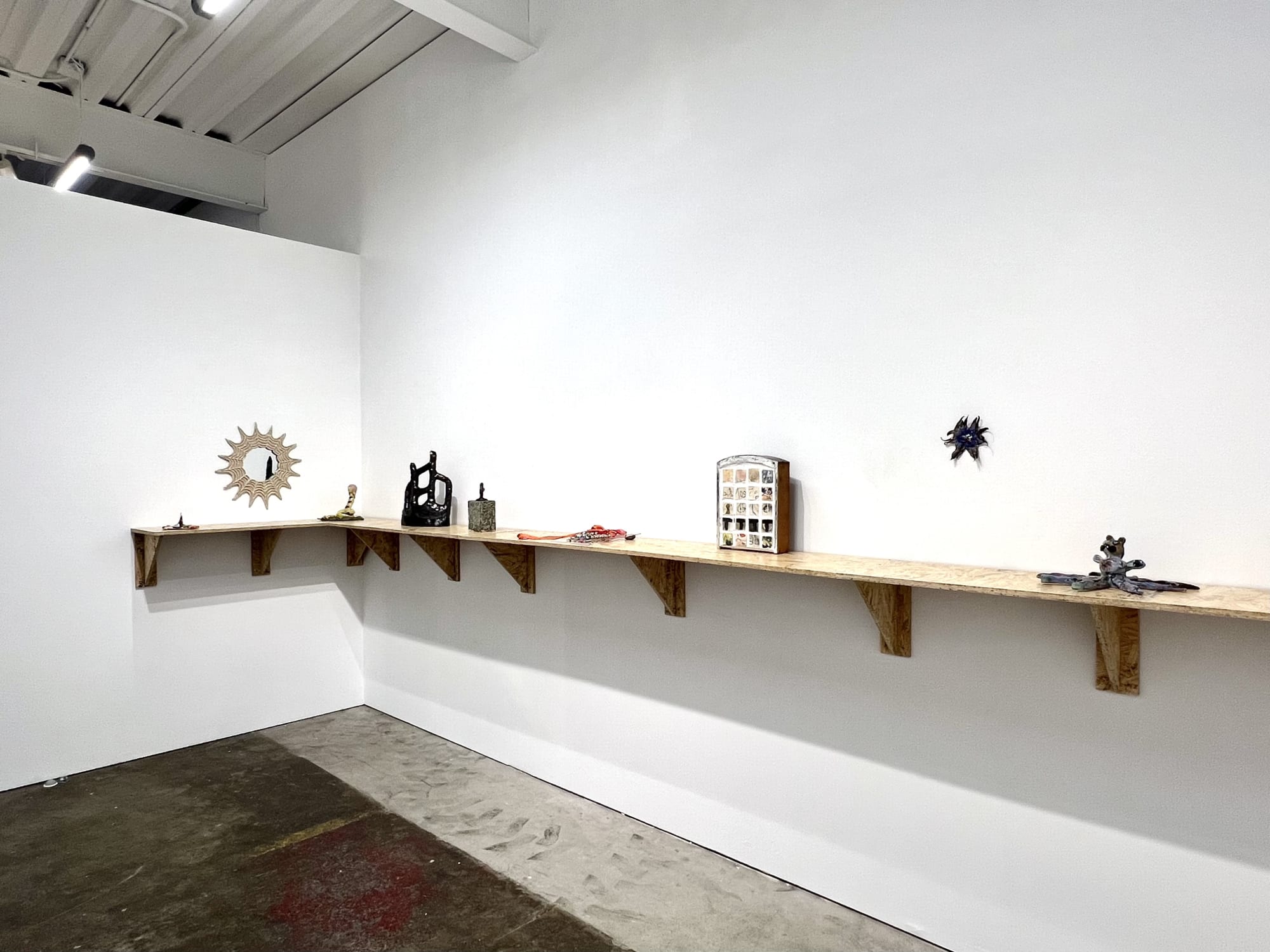 "Hands Like Sponges," a group show curated by Dana Hemenway in our Project Space