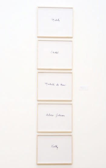 Zoe Crosher – Autoportrait