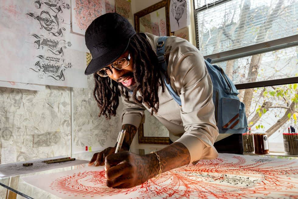 Live Drawing and Q&A With Hunter Saxony III: Join Hunter Saxony III for an intimate live drawing session and Q&A