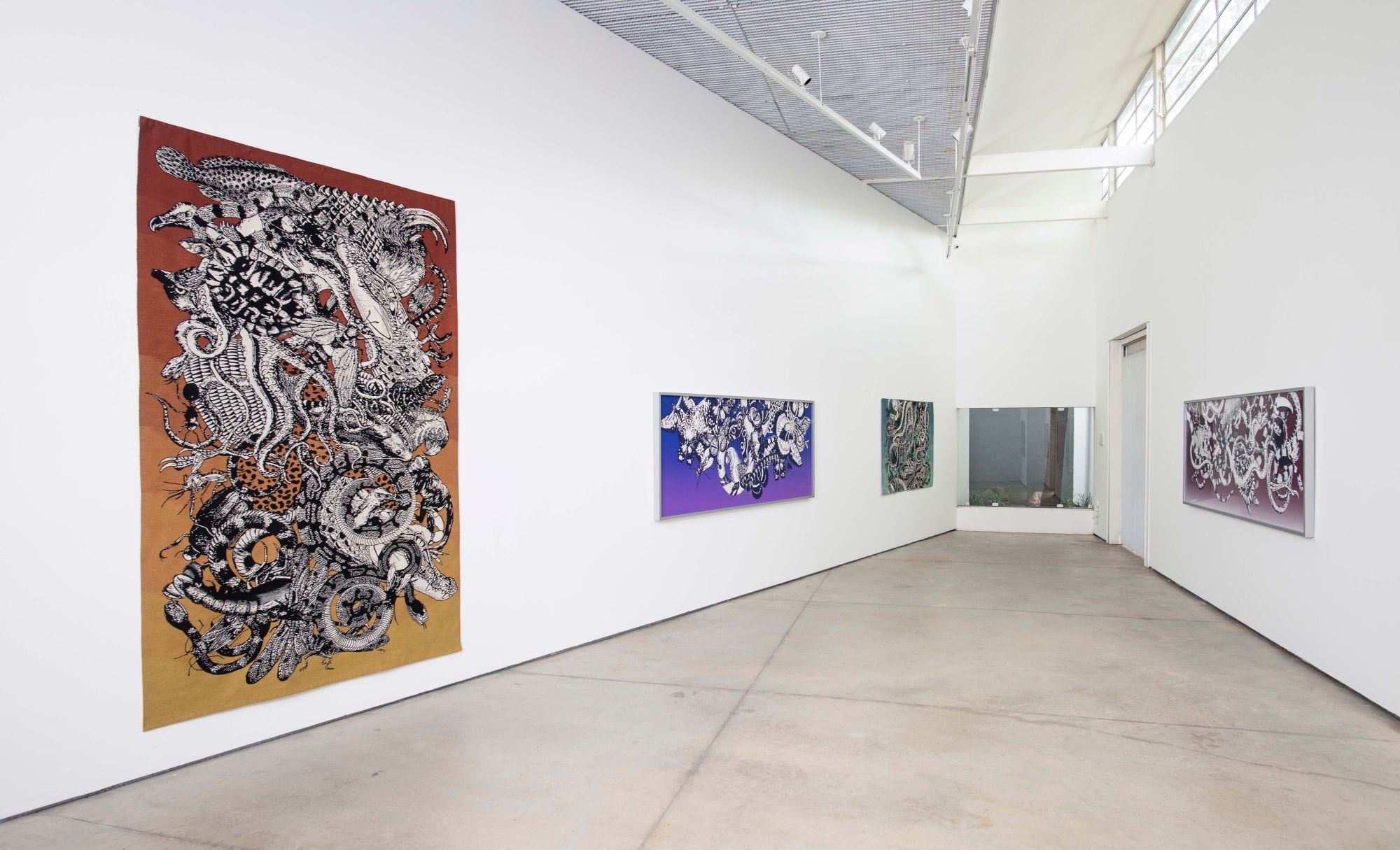 vista da exposição "Fauna Mix"