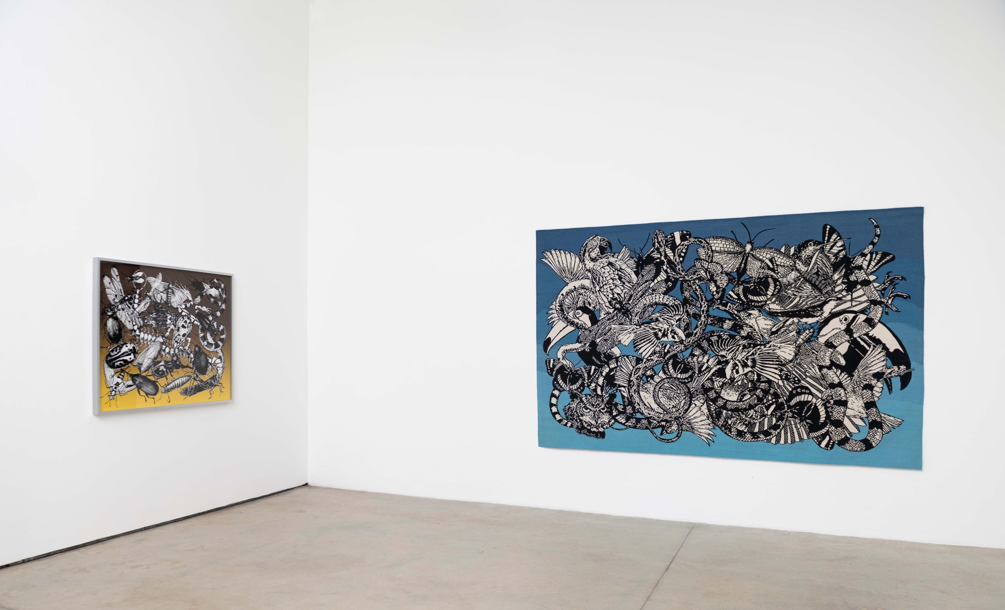 exhibition view "Fauna Mix"