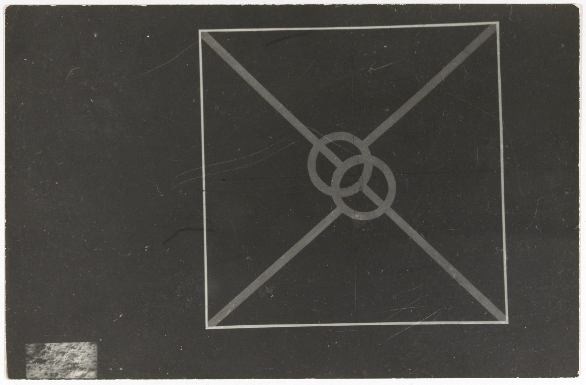 Pen notes on photography of a 1954/1979 work Arquivo Geraldo de Barros