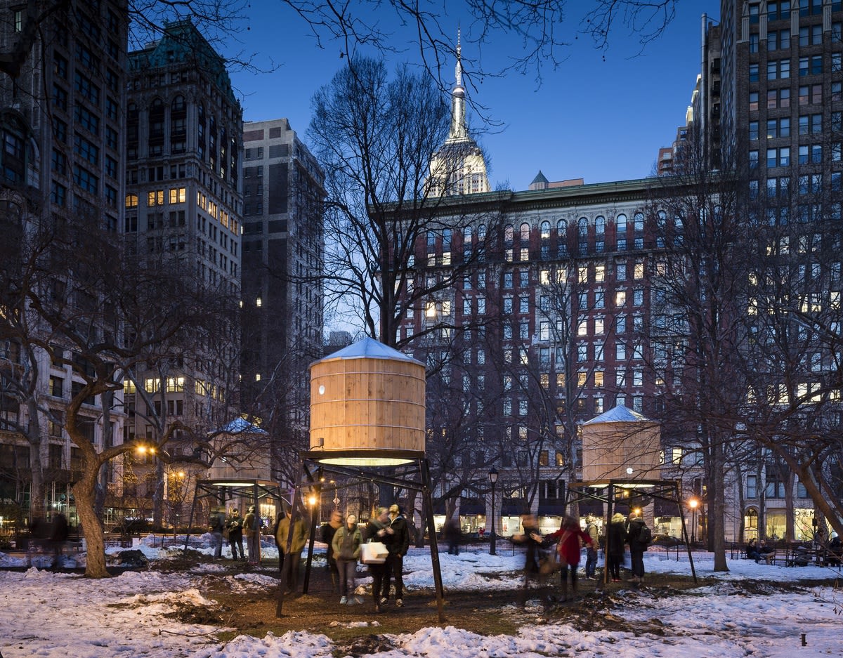 Iván Navarro: This Land Is Your Land, Madison Square Park, NewYork, USA, 2014