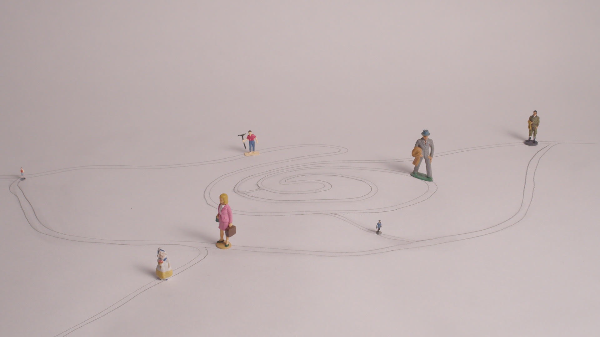 Liliana Porter, "Cuentos Inconclusos" (still), 2022.