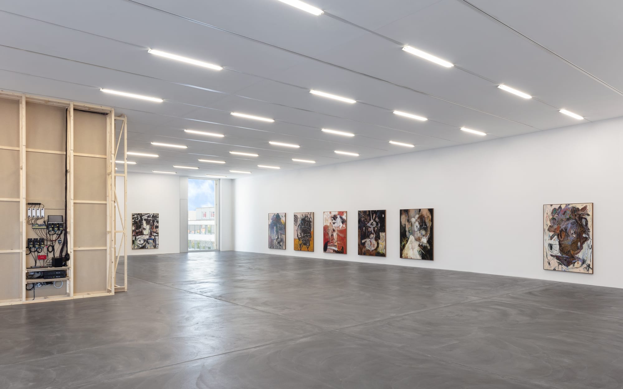 Christopher Kulendran Thomas: FOR REAL, Kunsthalle Zürich, 2023 | Image Credit: Andrea Rossetti and Héctor Chico / Courtesy of the artist and Kunsthalle Zürich