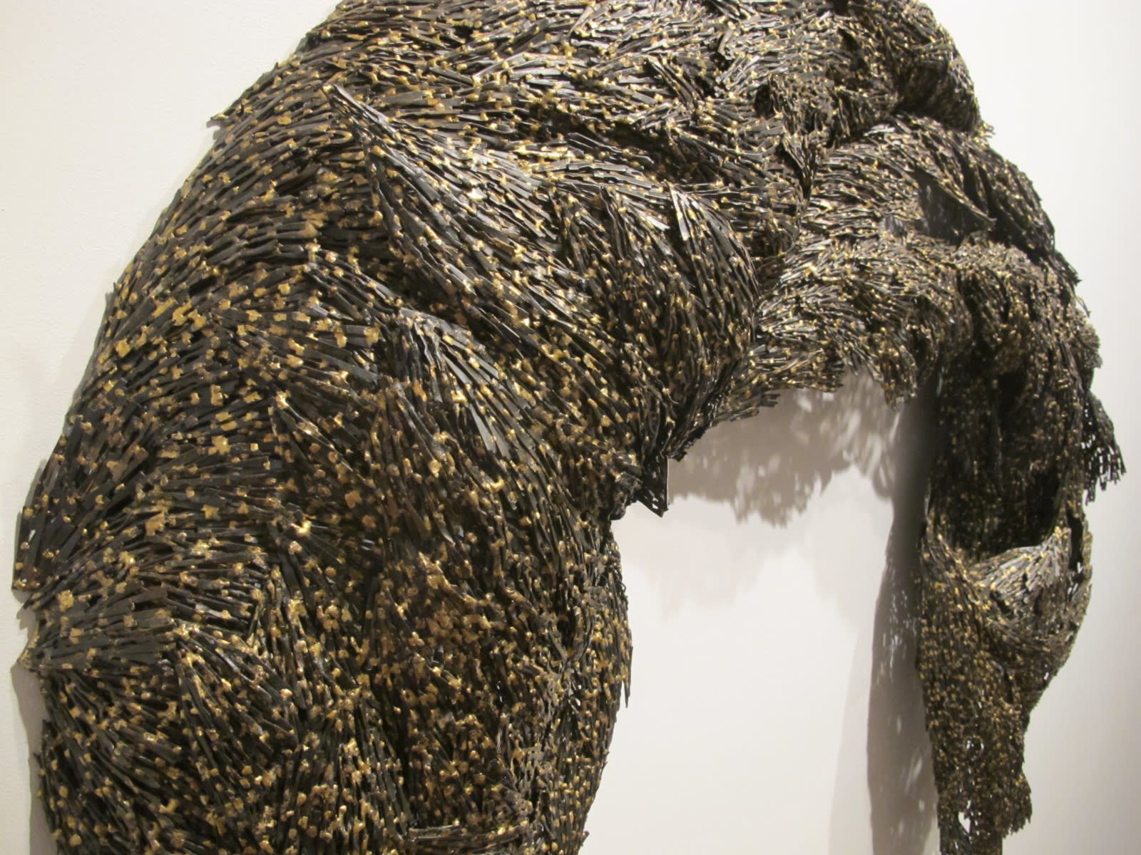 Sakshi Gupta, No Title, 2012 | Metal scrap, 122.5 x 106 x 20 cm