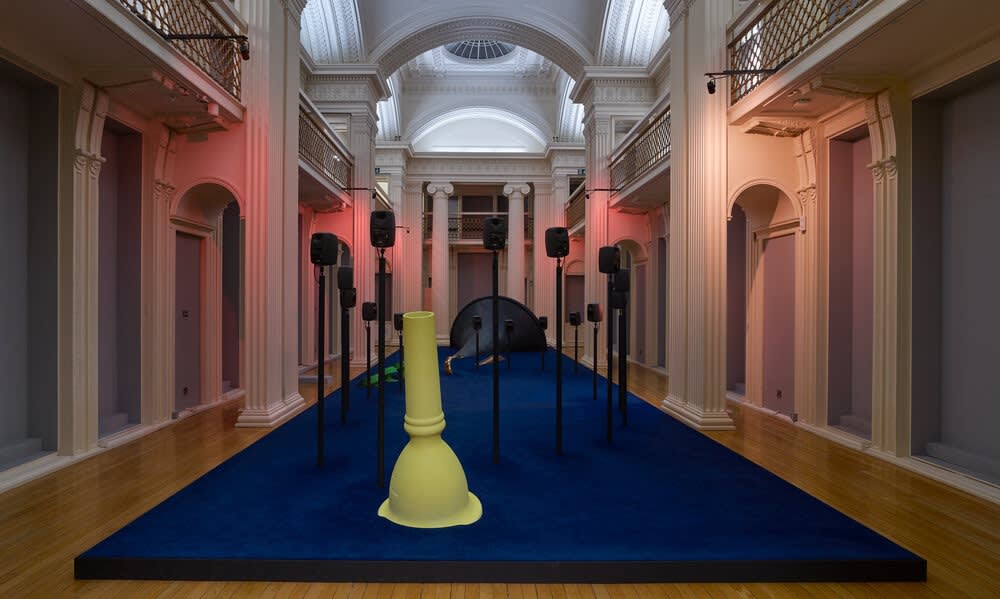 Samson Young | Real Music | Talbot Rice Gallery, University of Edinburgh | 24 July – 5 October, 2019 | Photo credits: Simon Vogel, Sally Jubb