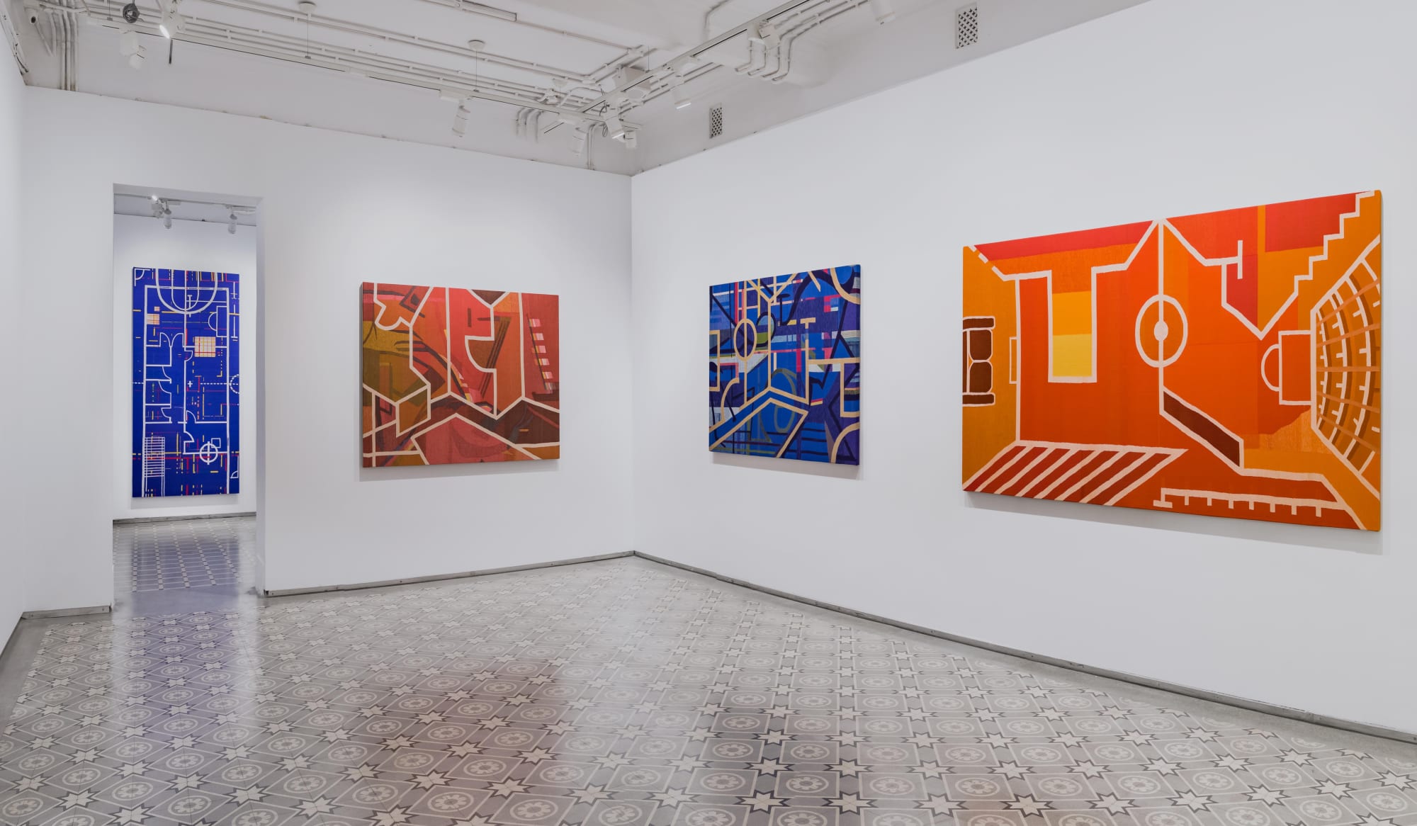 Kanishka Raja, Ground Control | Install View, Experimenter - Ballygunge Place, Kolkata. 2022.