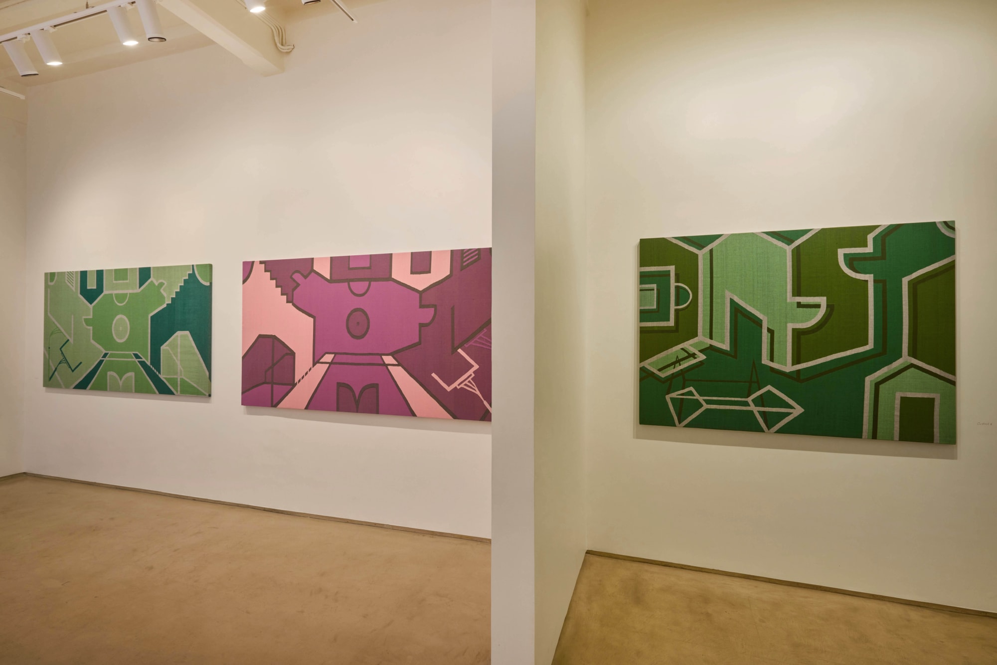 Kanishka Raja, Ground Control | Install View, Experimenter - Colaba, Mumbai. 2023.