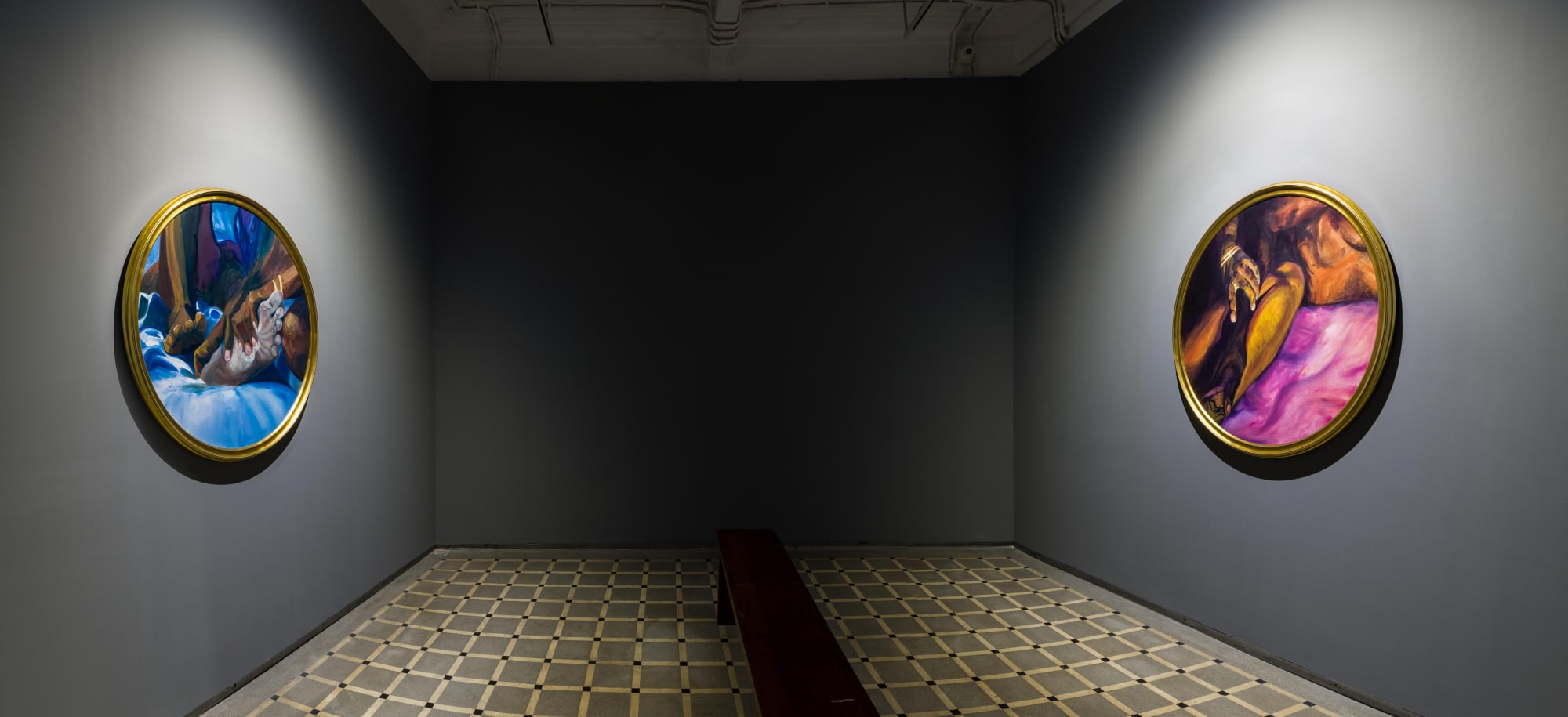 Bhasha Chakrabarti | Skin to Skin, Experimenter - Ballygunge Place, install view, 2023.