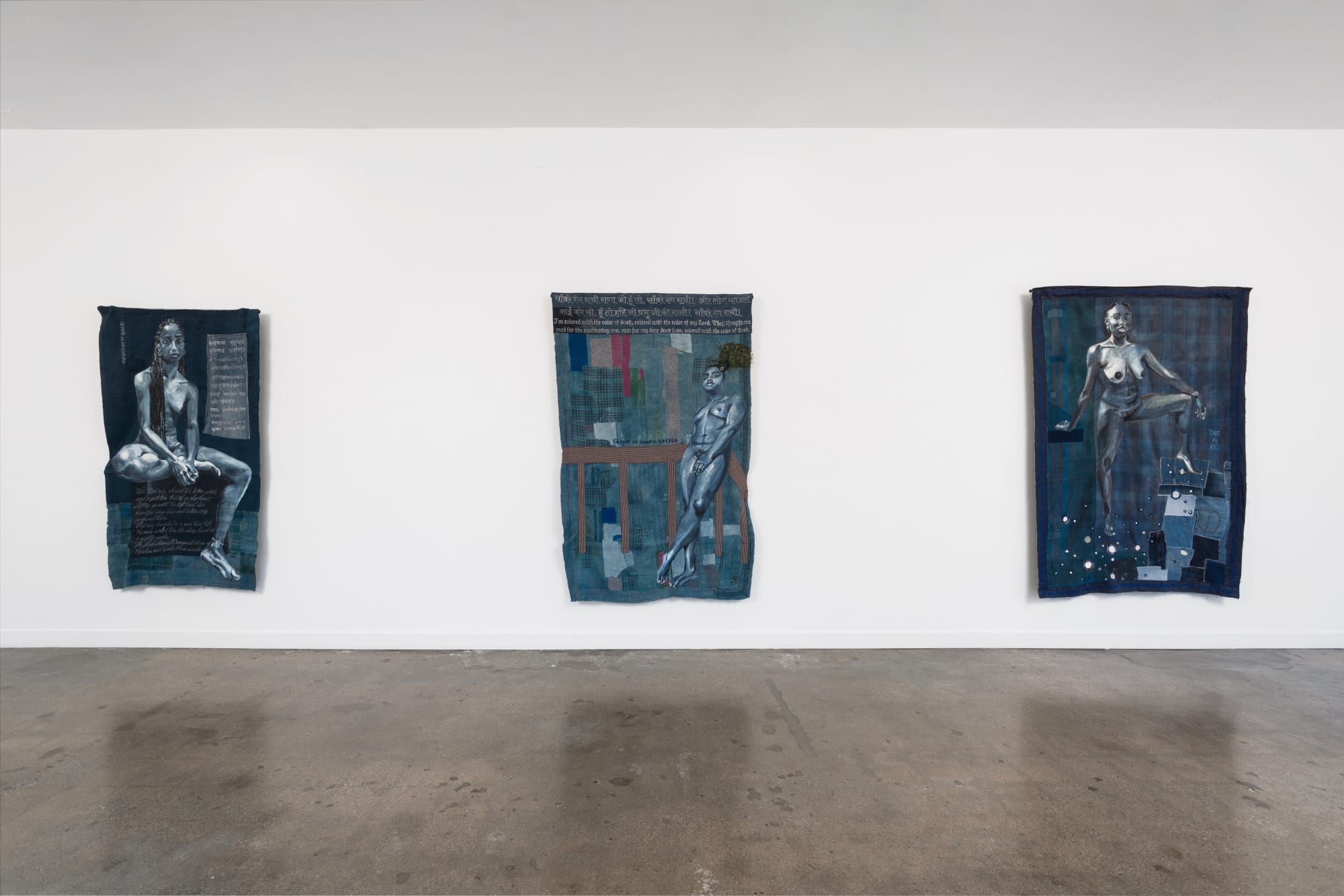 Bhasha Chakrabarti | When I Get That Mood Indigo I M+B Doheny, Los Angeles, install view, 2021