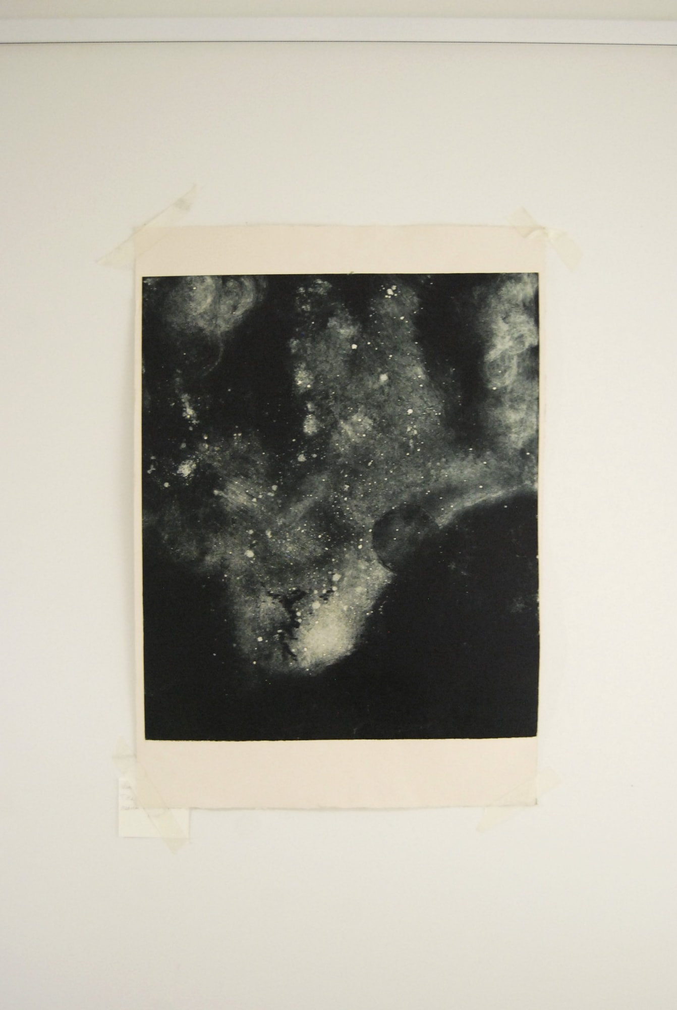 Yasmeen Khan, ??, Monotype Print