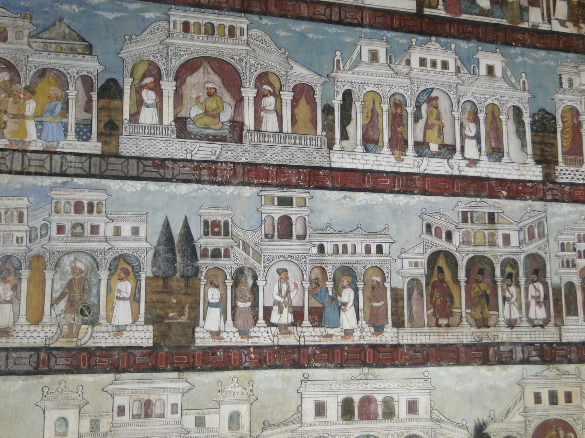 Inside Tipu Sultan's Summer Palace, photograph (2010) Courtesy of Beryl McKinlay