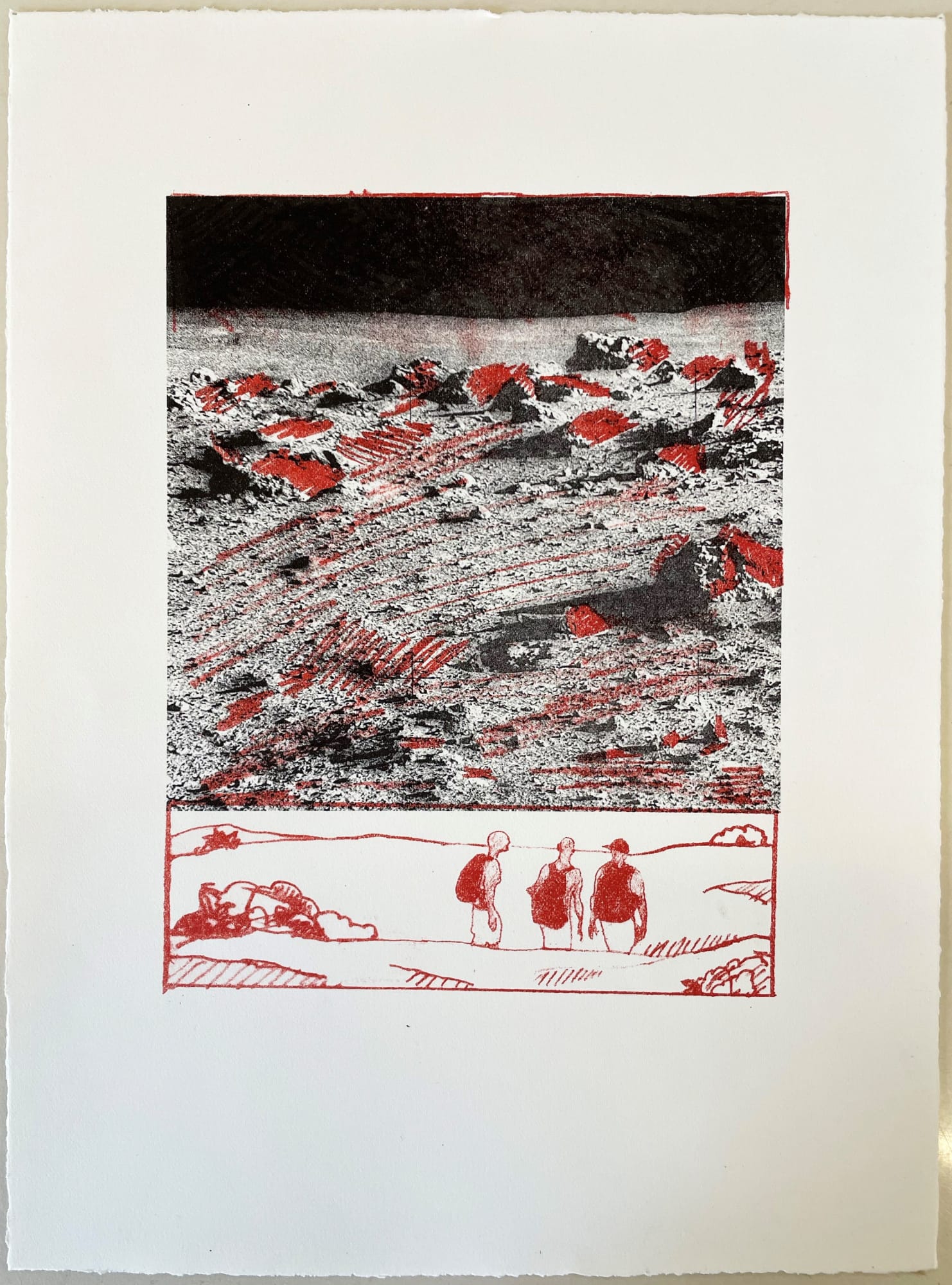 Rory Hamilton, Beach Trio, 2024