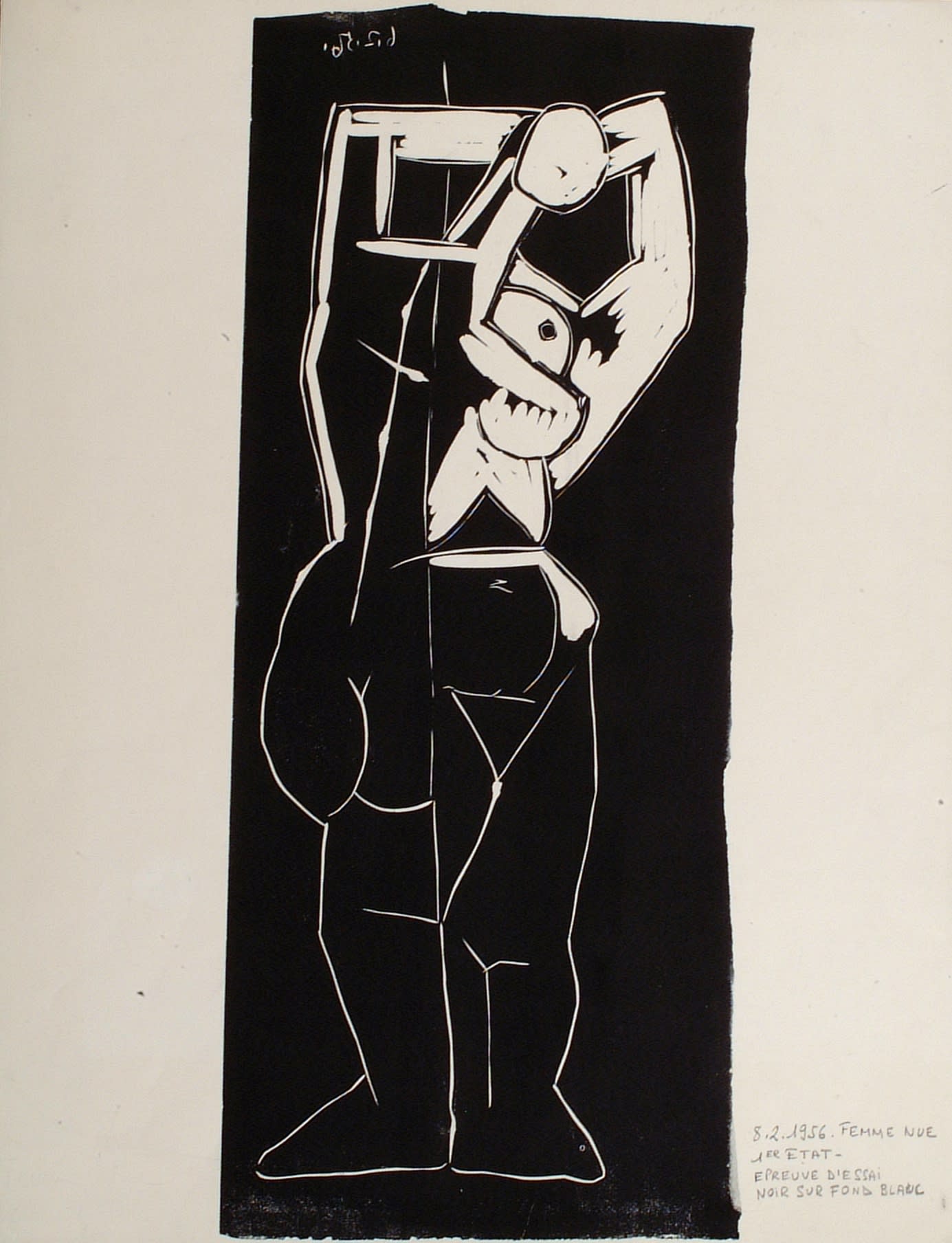 Picasso,Grand Nu debout, 1956