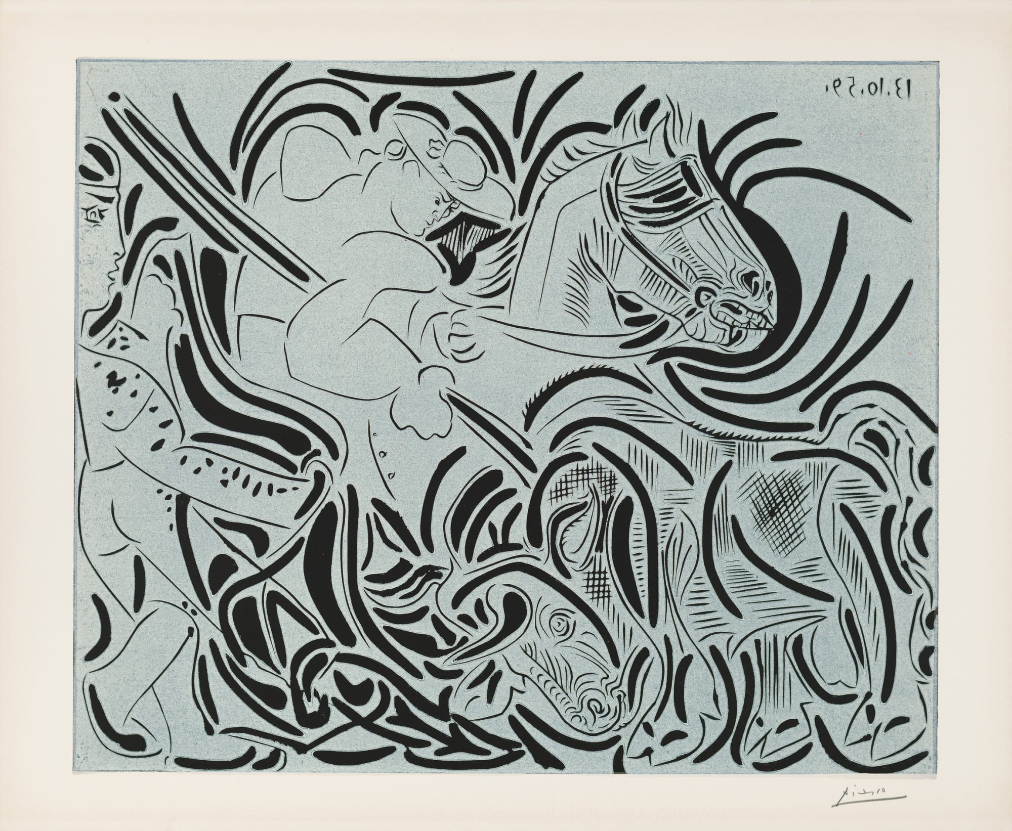 Pablo Picasso, Pique. III, 1959