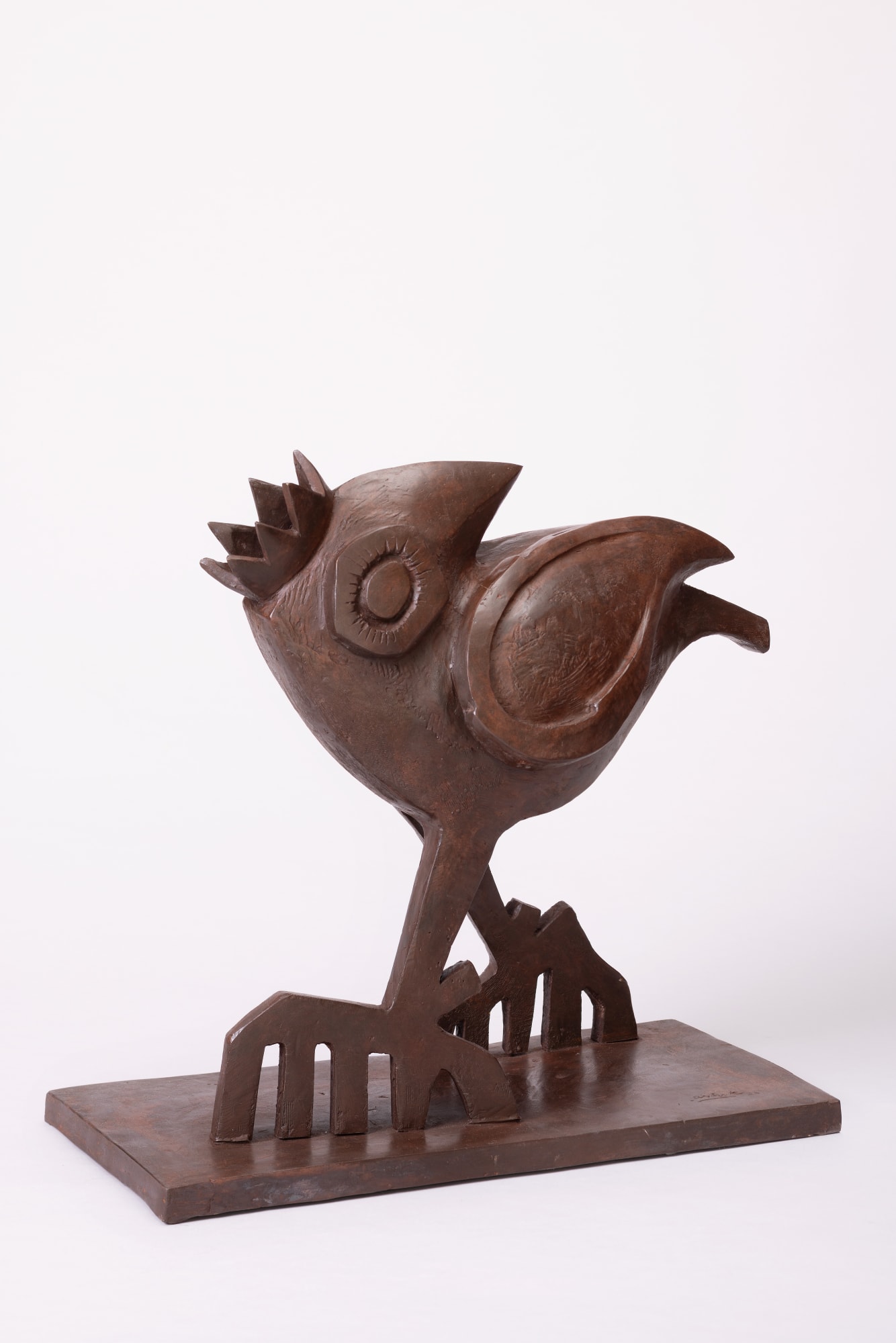 Ashok Bhowmick Kingfisher 3 Bronze 16 x 17 x 8 inches 2025