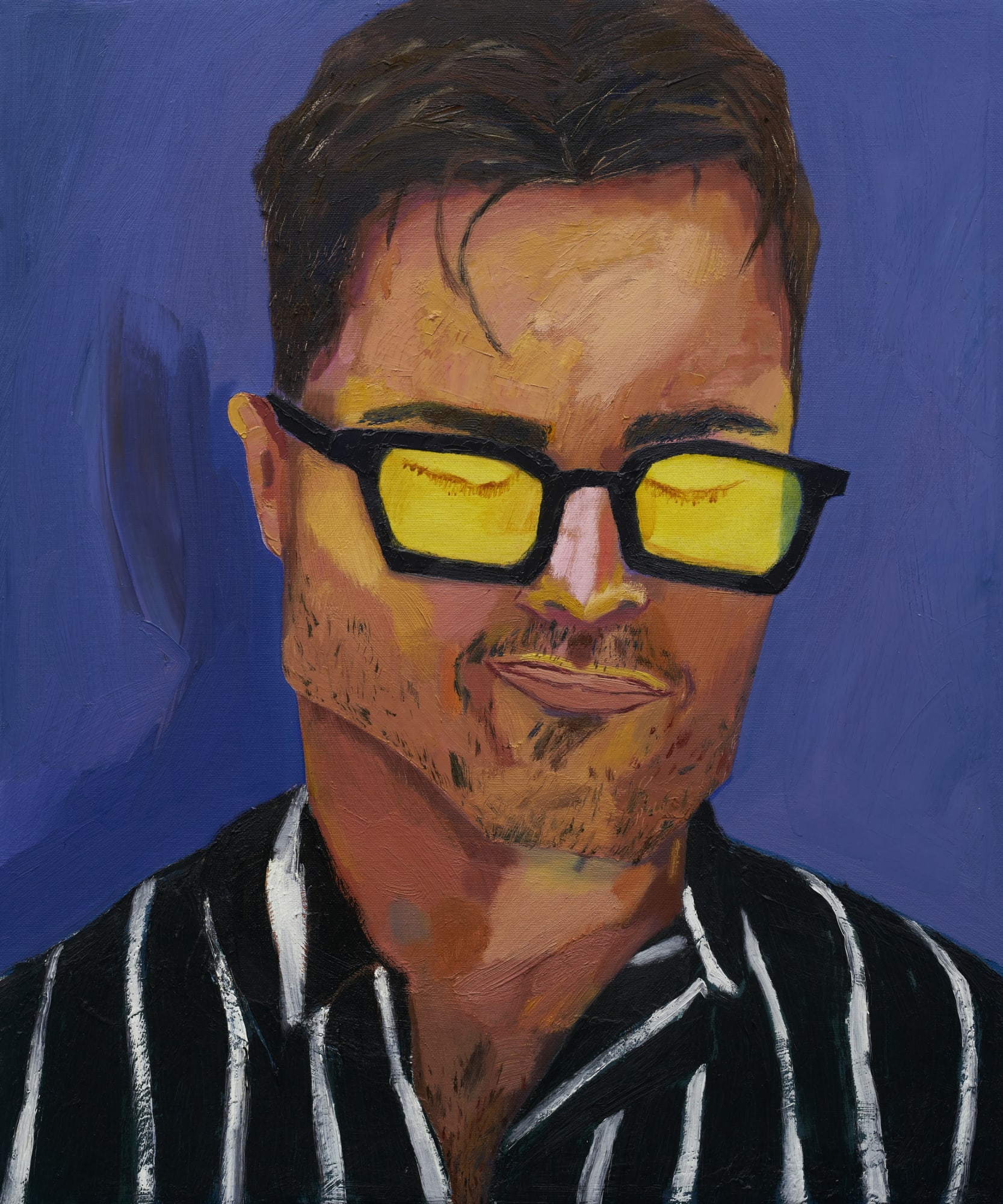 Michel, 2022 Oil on canvas 60 x 50 cm / 23 5/8 x 19 3/4 in