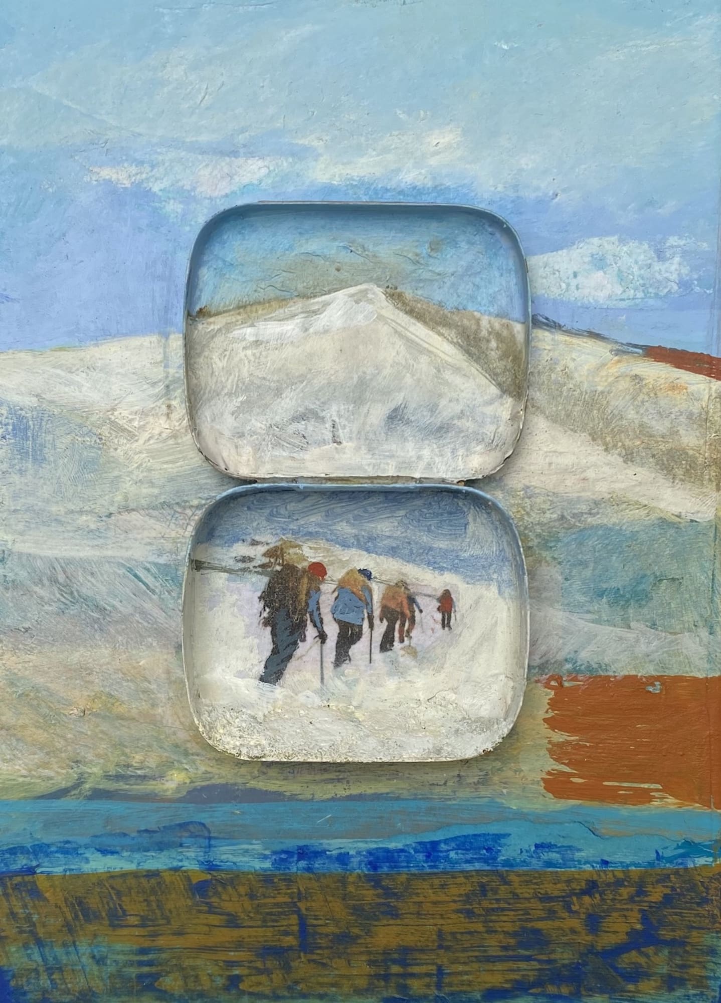 Heading to the summit