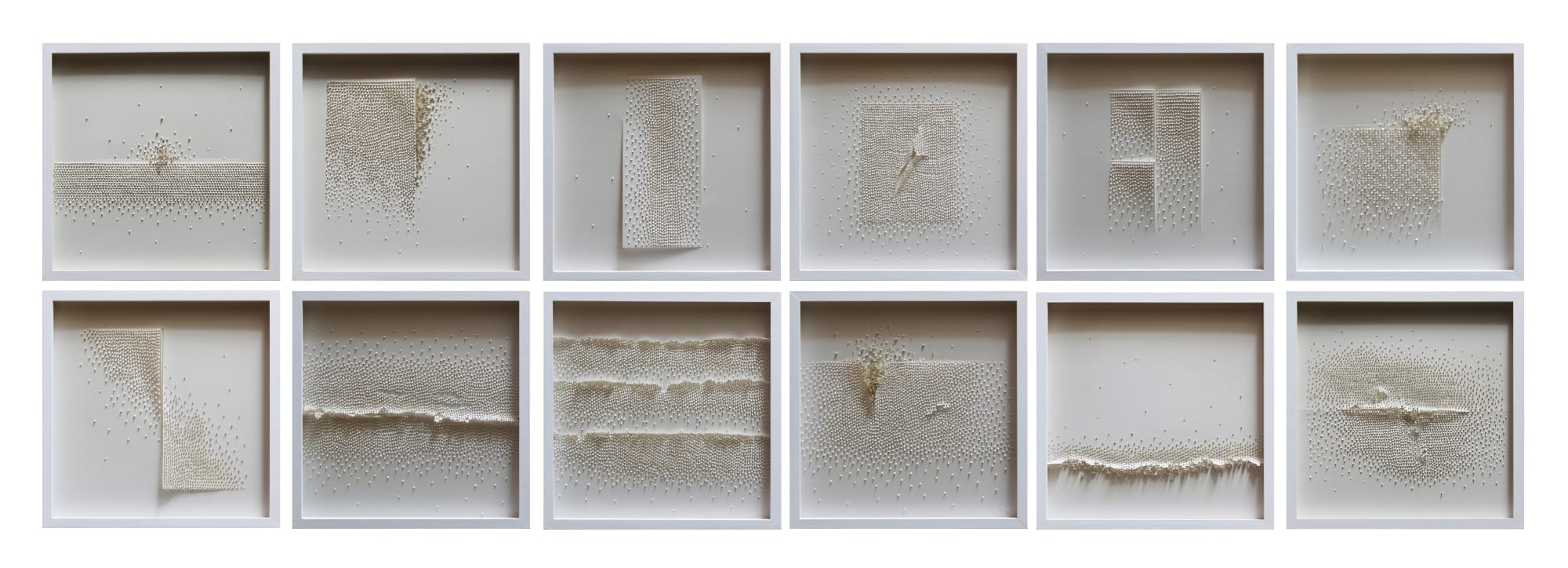 SACHIN TEKADE उत्पित्त | Genesis 18 x 18 x 2 Inches | Set of 12 Archies 300 GSM Paper | 2023