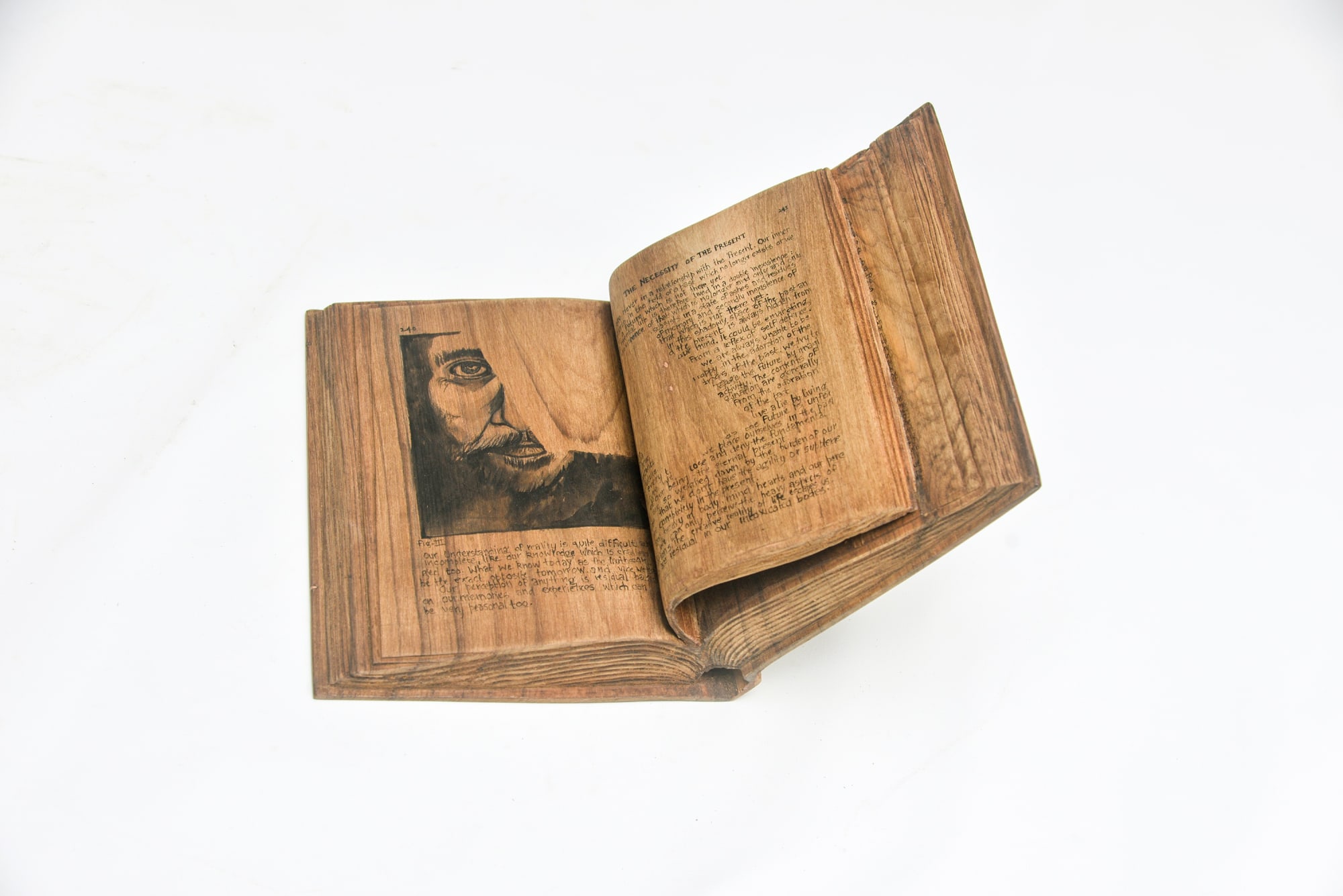 Shivani Aggarwal Knowing and Unknowing (1) 15 x 11 x 3 Inches Teakwood with epoxy and acrylic 2024