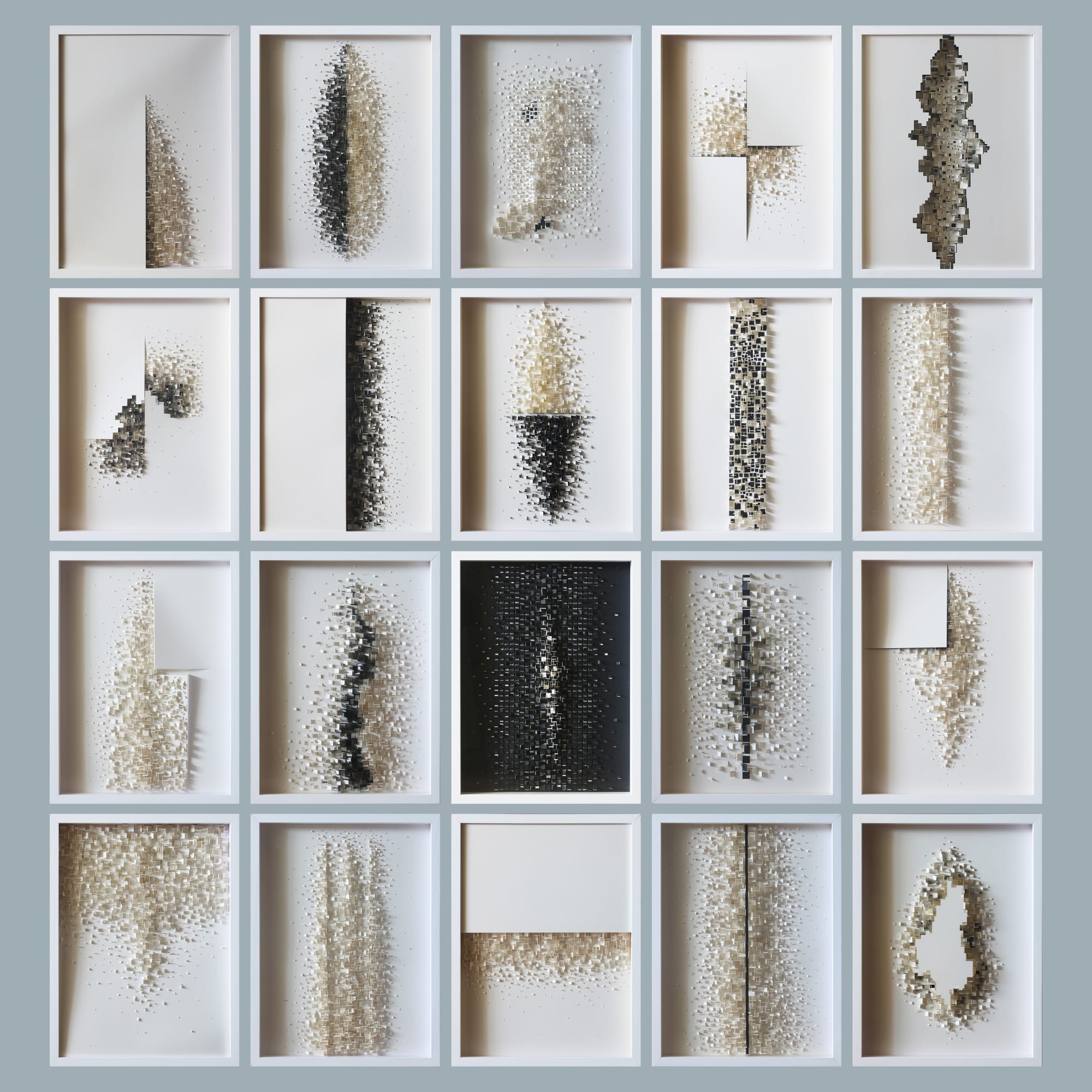 Lines of Shadow 18x24 Inches (Each) Archies Paper 300 gsm. 2025