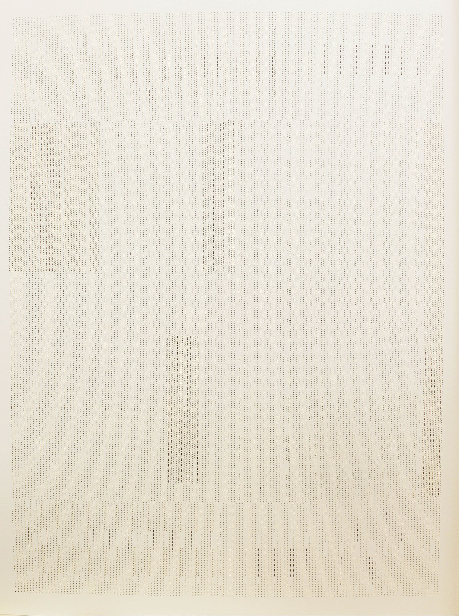 Ankush Safaya Untitled 29 x 21.5 Inches Copper wire and Laser cut holes on Paper 2022