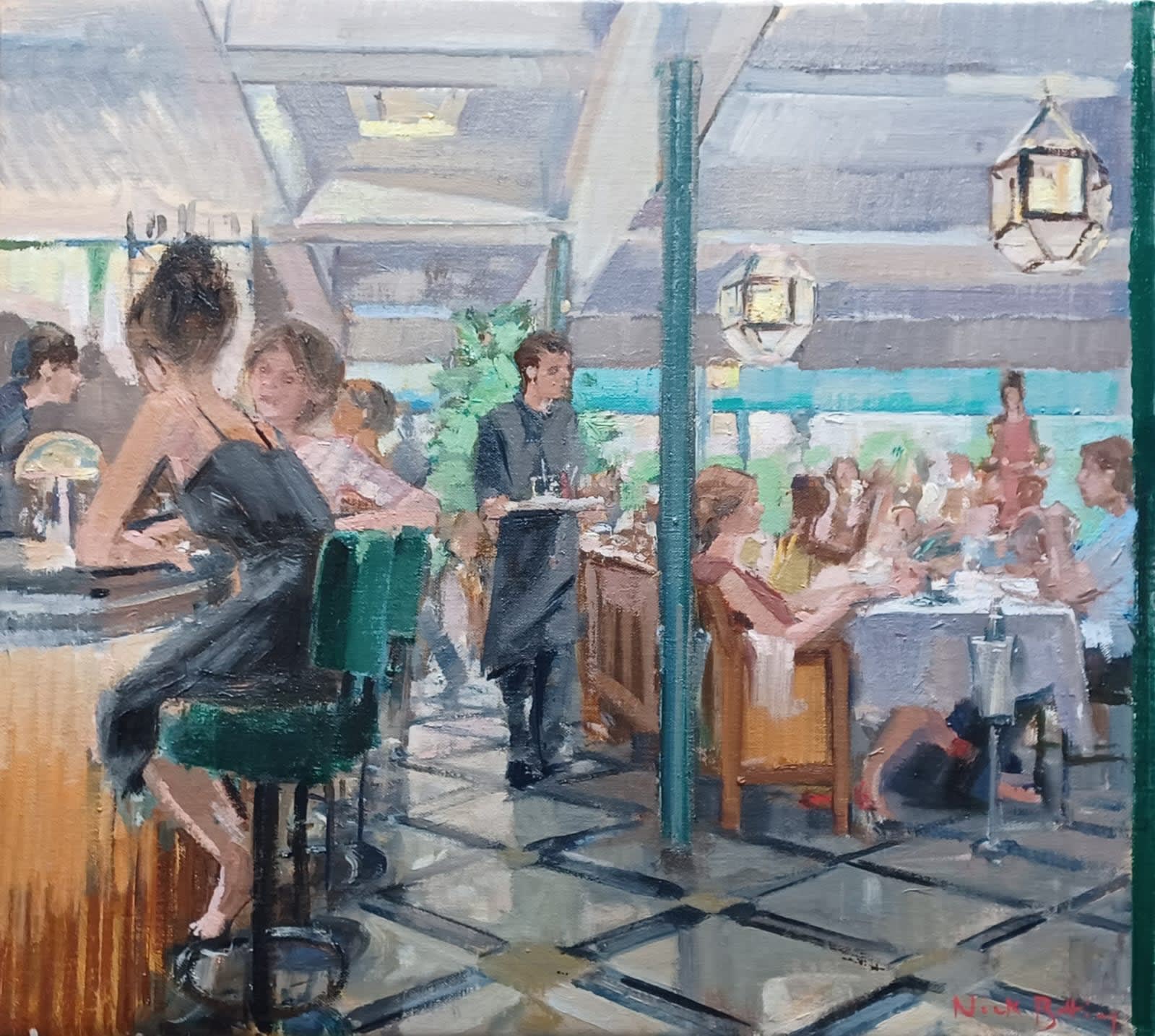 Nick Botting, The Ivy, Chelsea Garden