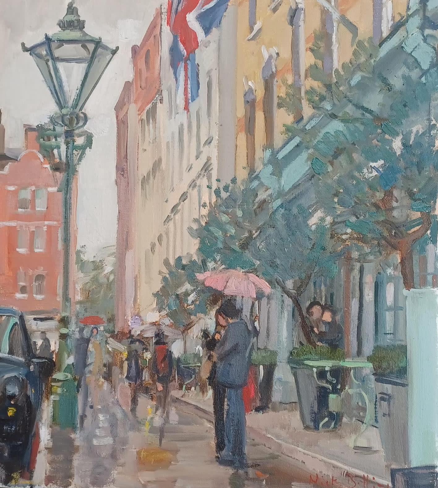 Nick Botting, Summer Rain, Charlotte Street Hotel