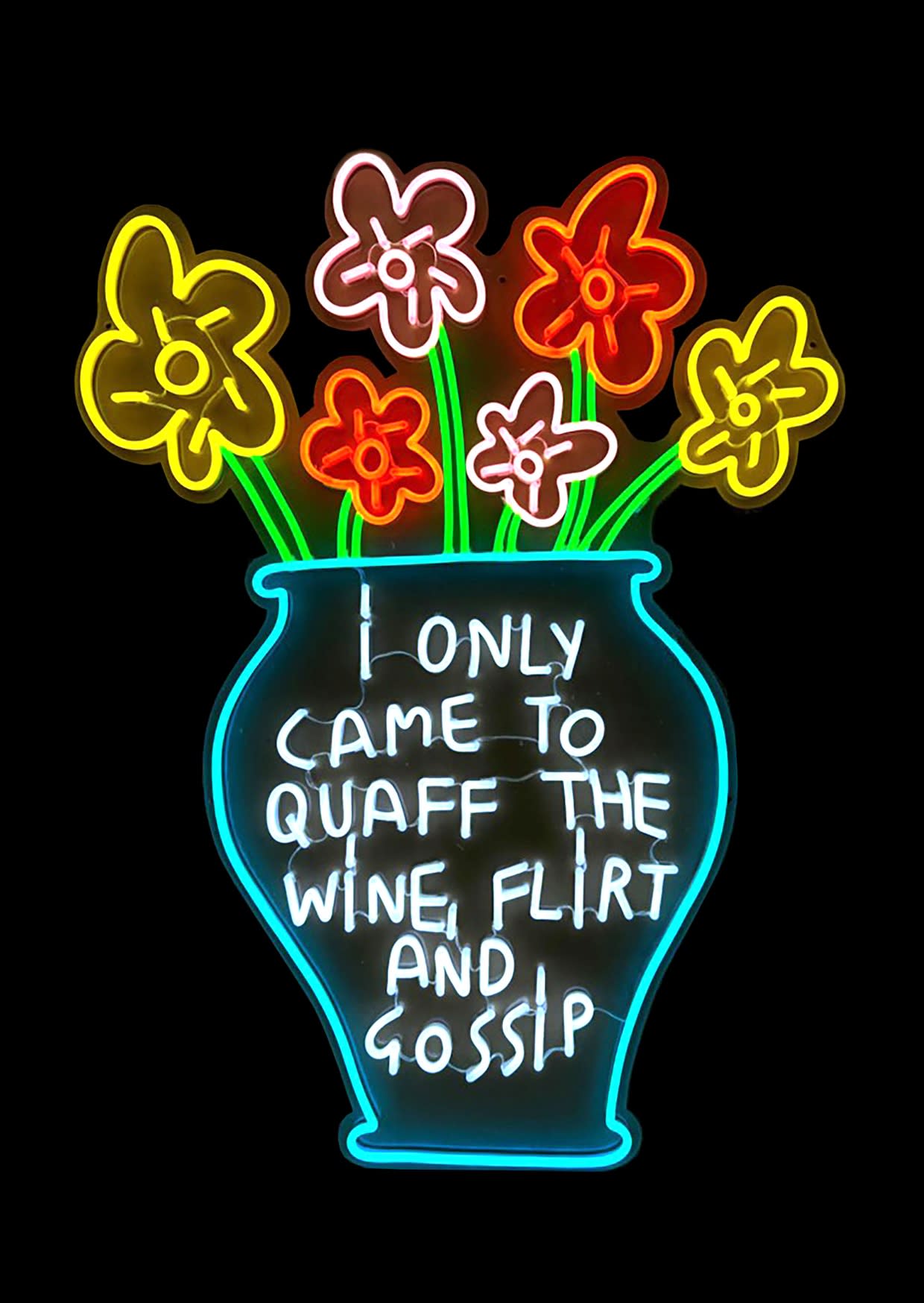 Dan Jamieson, I only came to quaff the wine, flirt and gossip