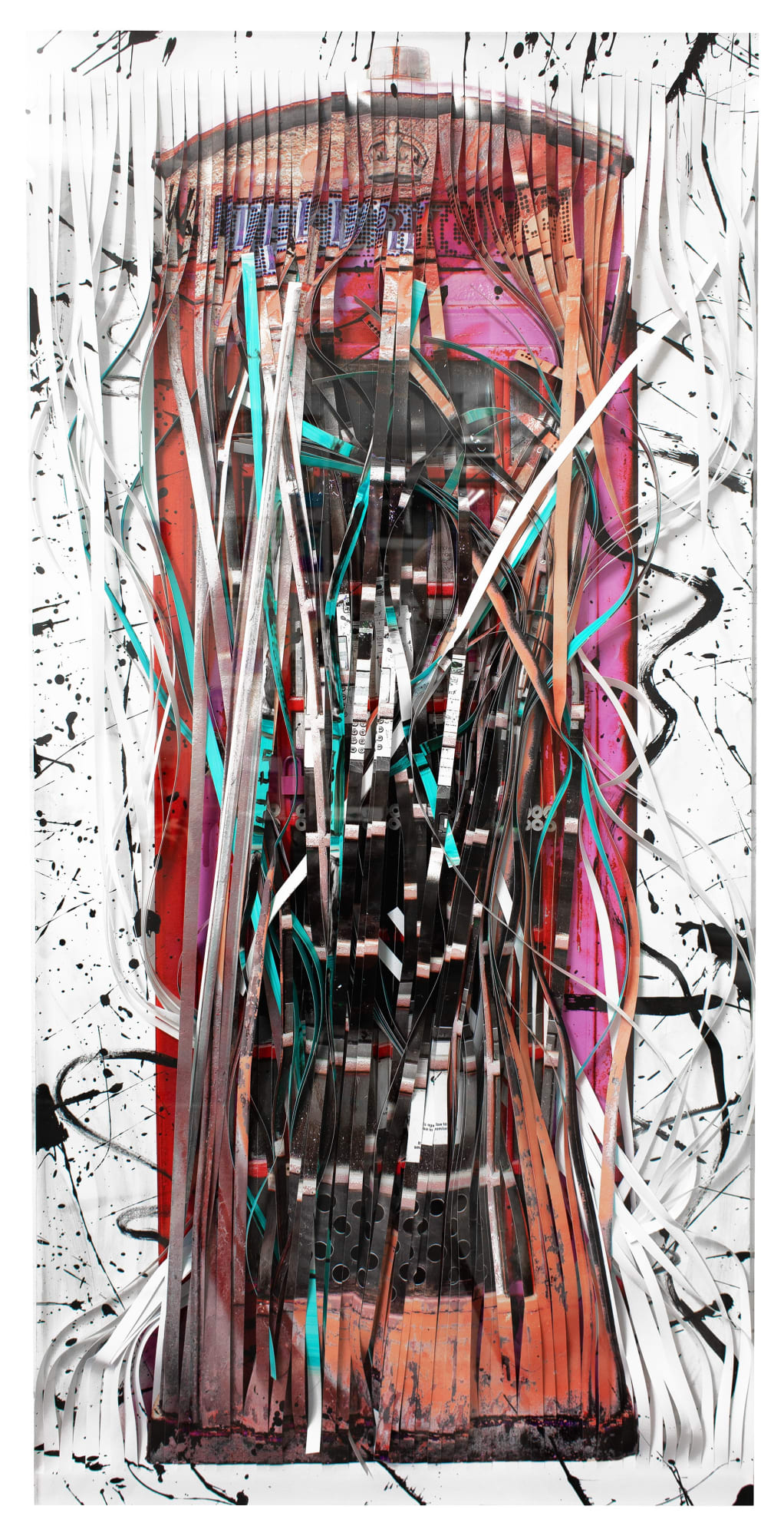 Piers Bourke, Soon To Be Removed, Mini - Pink, Turquoise, Red