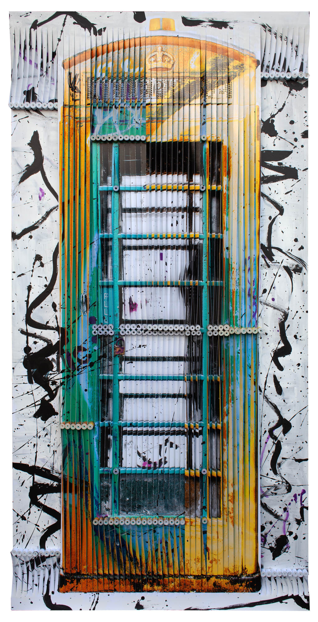 Piers Bourke, Soon To Be Removed, Mini - Yellow, Green, Purple