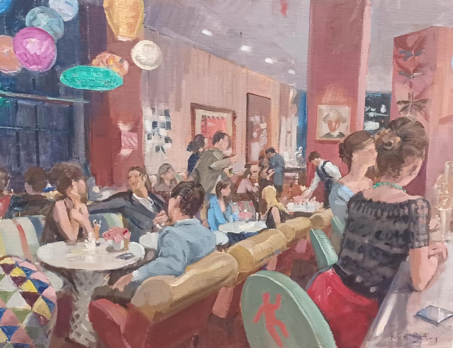 Nick Botting, Bar at Crosby Street Hotel, NYC