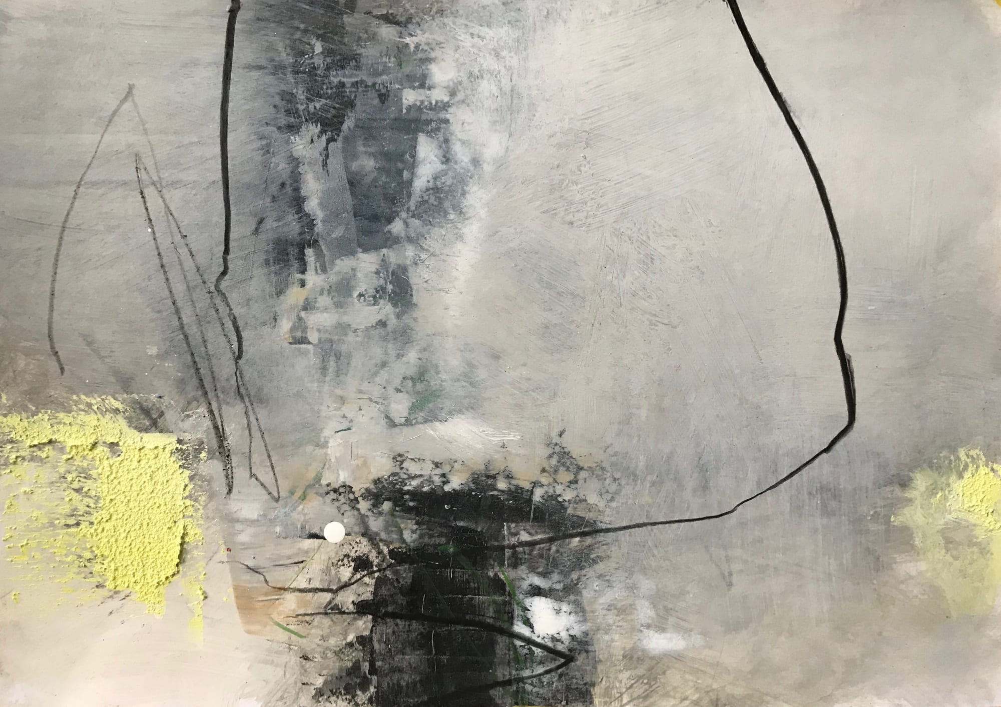 Neil Canning, Breathe, mixed media on paper, 29 x 42 cm, 2021