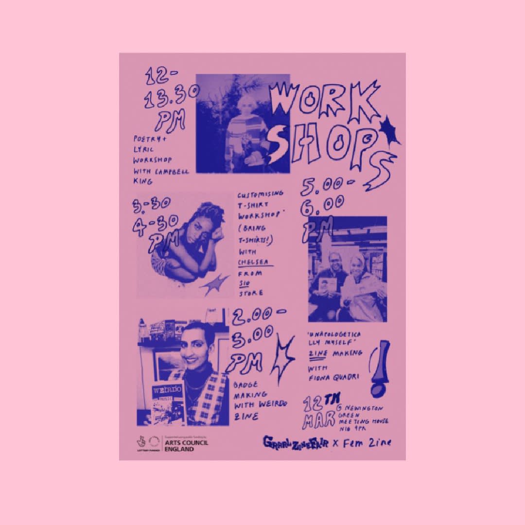 RAGE AGAINST THE MAGAZINE with Lu Williams (Grrrl Zine) 28.01.2023