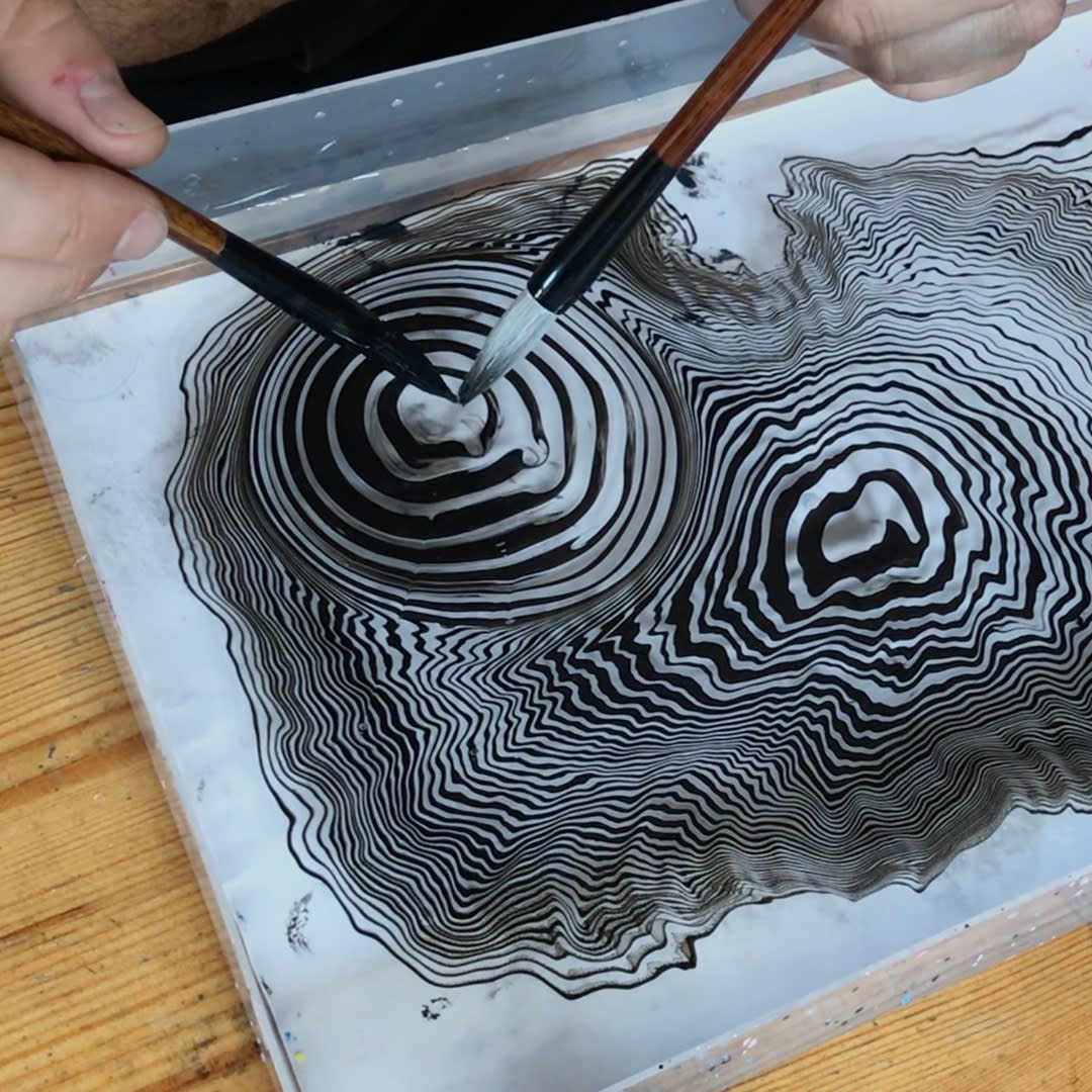 THE ART OF SUMINAGASHI WITH SAM PETHEBRIDGE 28.07.2022