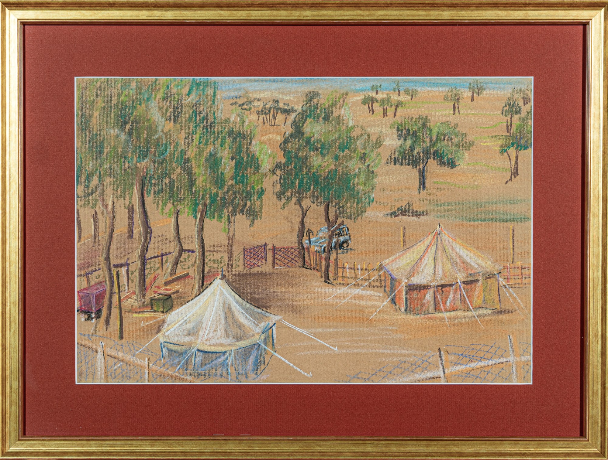 Caravan of Colors Through Time