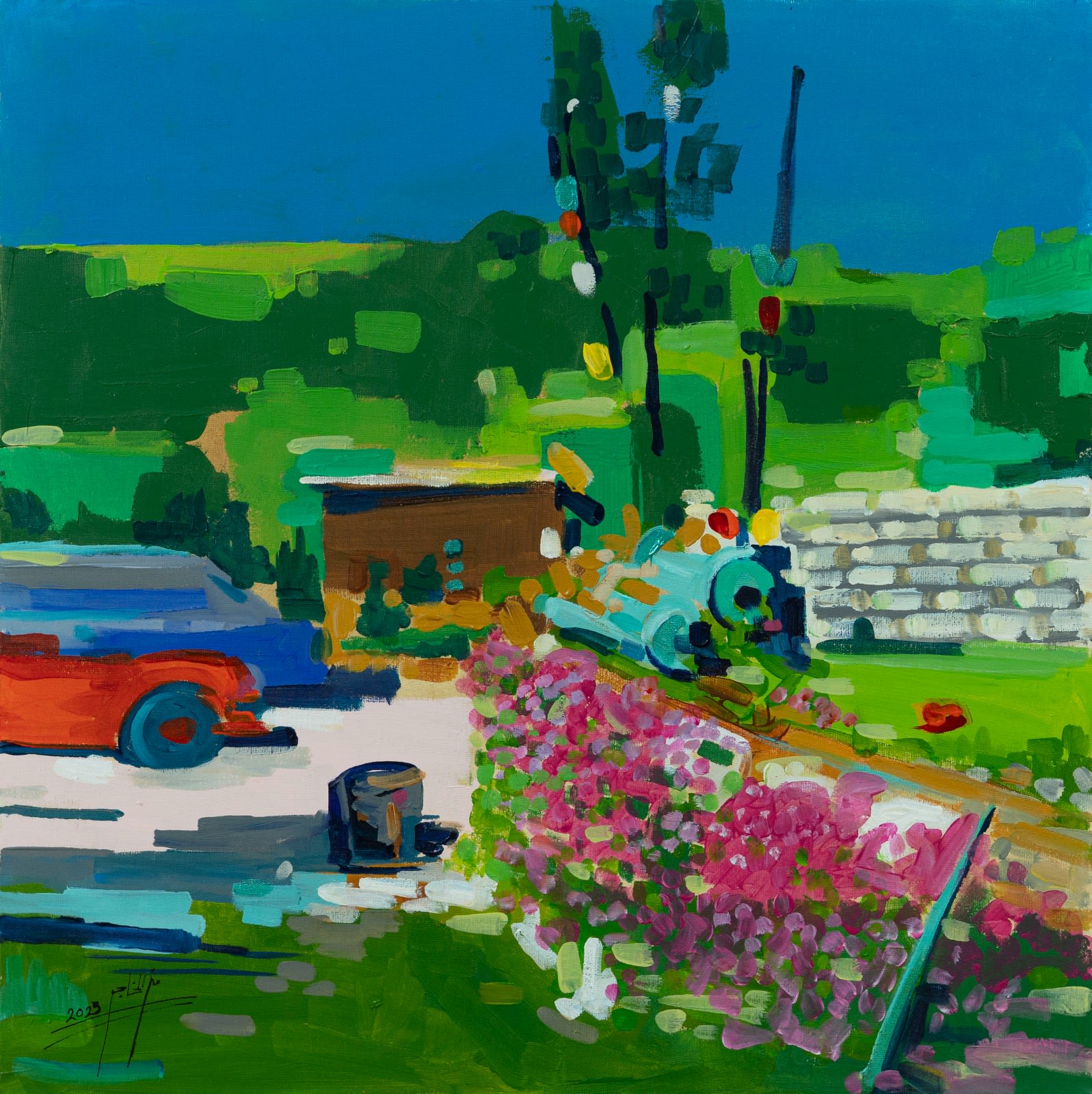 Caravan of Colors Through Time