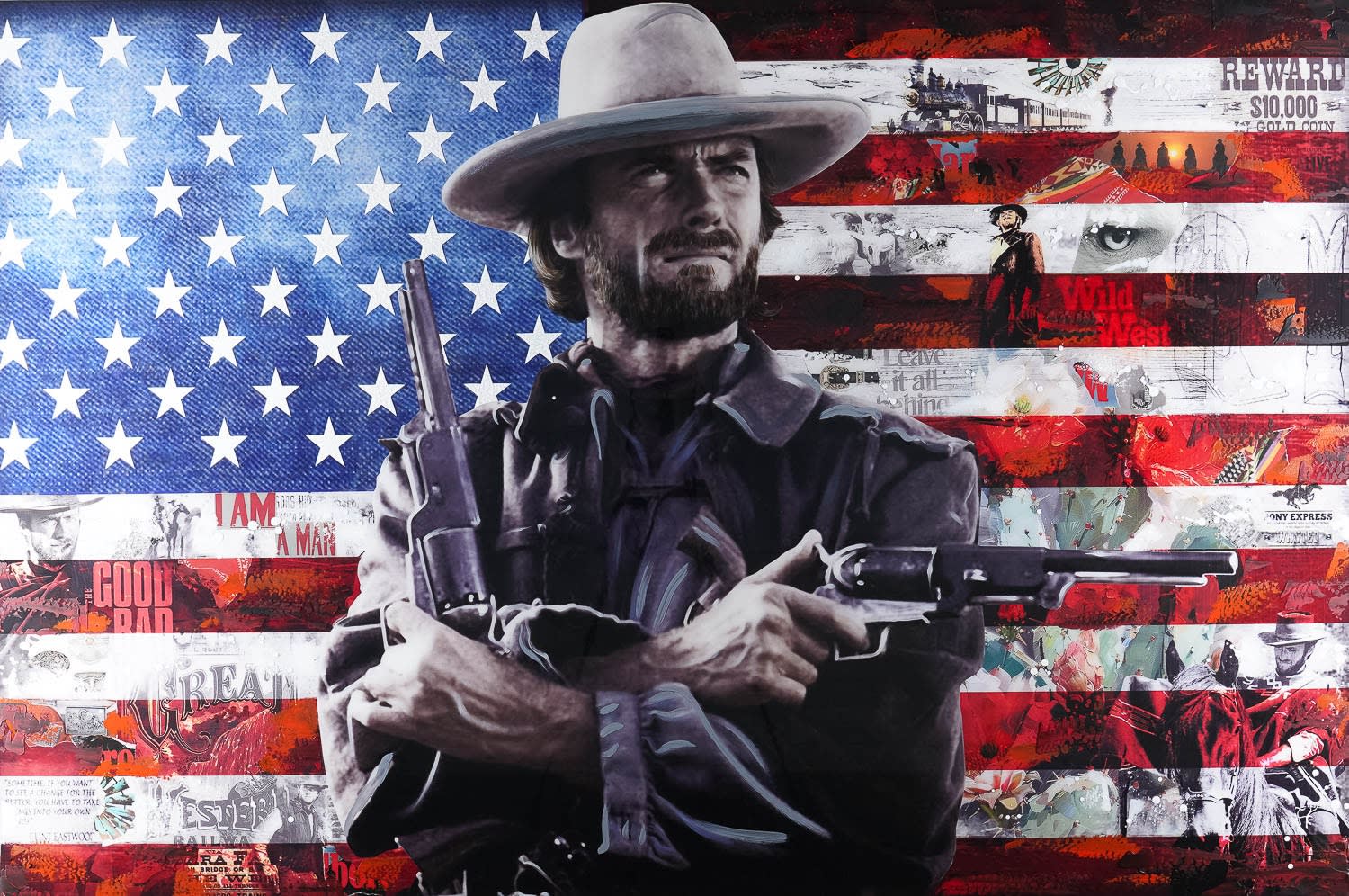CLINT FLAG 7416 48X72