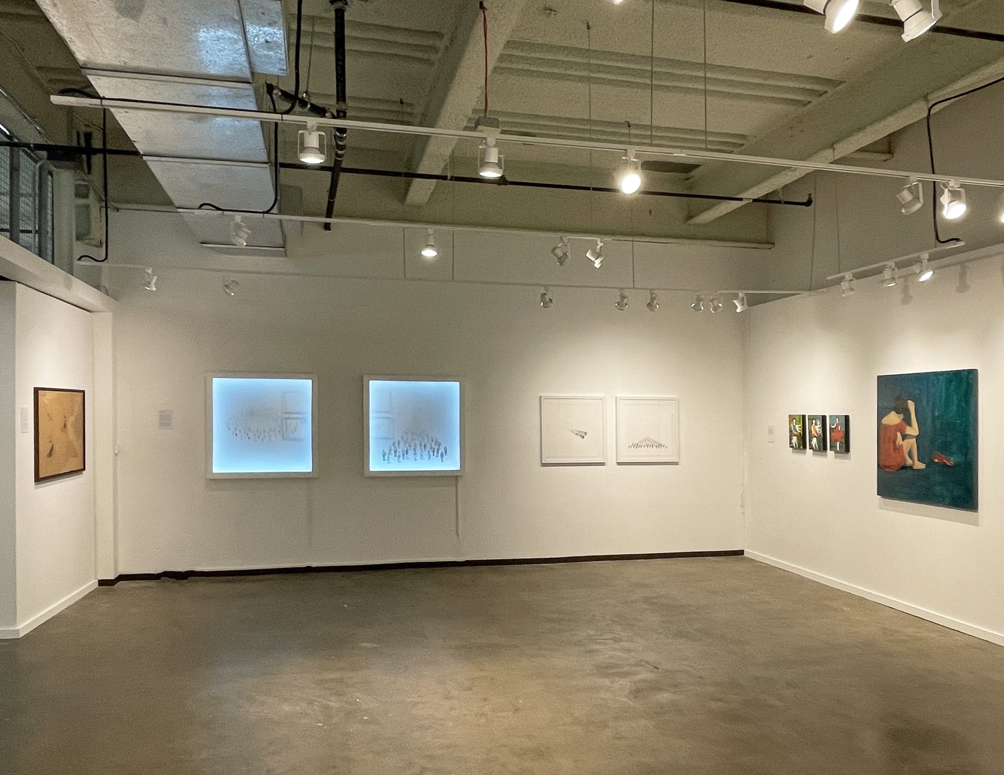 Works by Armando Castro, Mario Arroyave and Carolina Convers