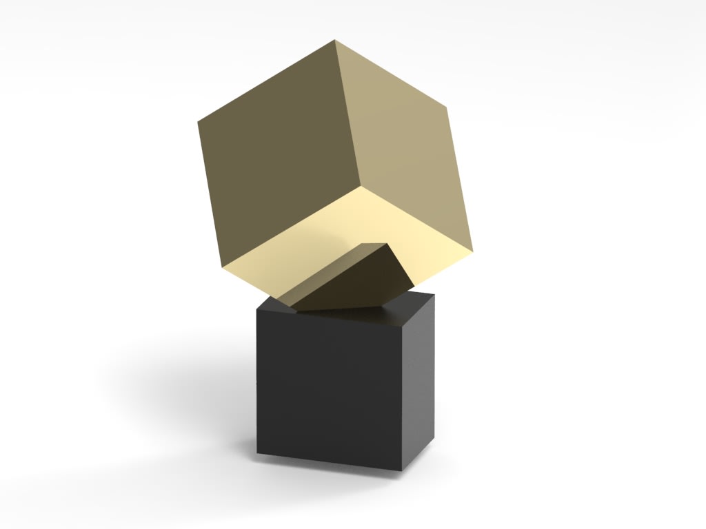 CofG1, 2025 10 x 9 x 15 cm Brass and resin POA