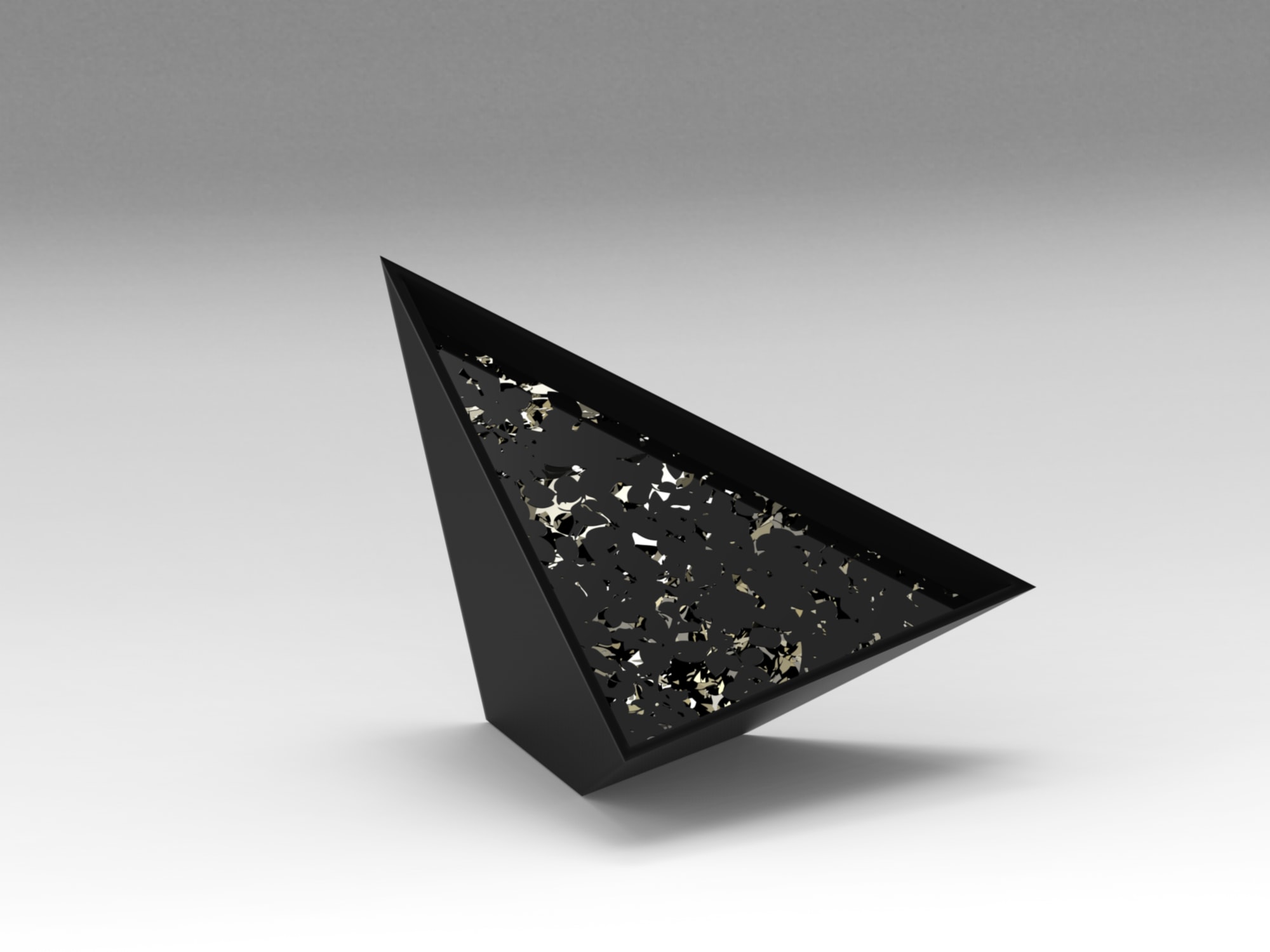 L+L1, 2025 26 x 24 x 23 cm Timber & Brass POA